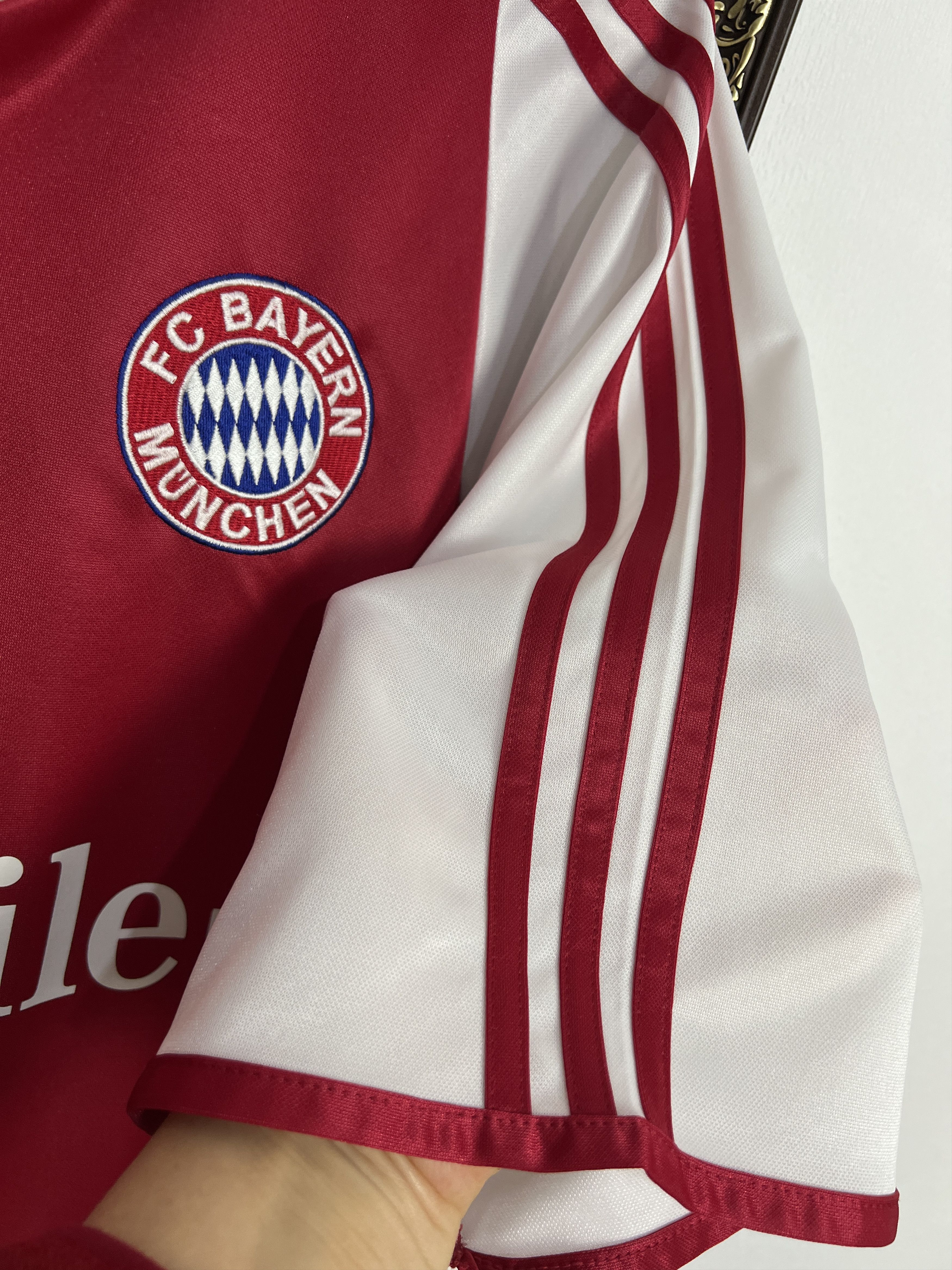 Adidas Bayern Munich Home football shirt 2003 Soccer Jersey Trikot Size US XL / EU 56 / 4 - 5 Thumbnail