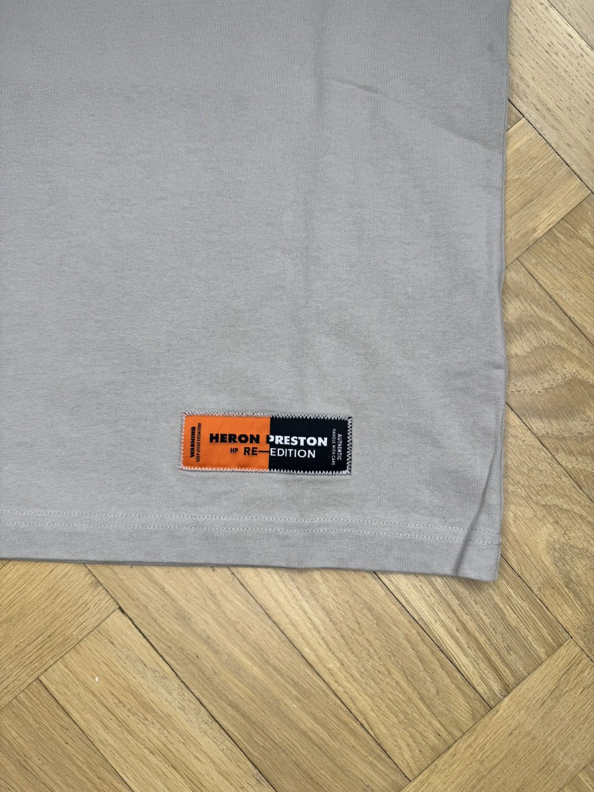 Heron Preston HERON PRESTON “СТИЛЬ” DIAMONDS / CRYSTALS GREY TEE Size US S / EU 44-46 / 1 - 2 Thumbnail
