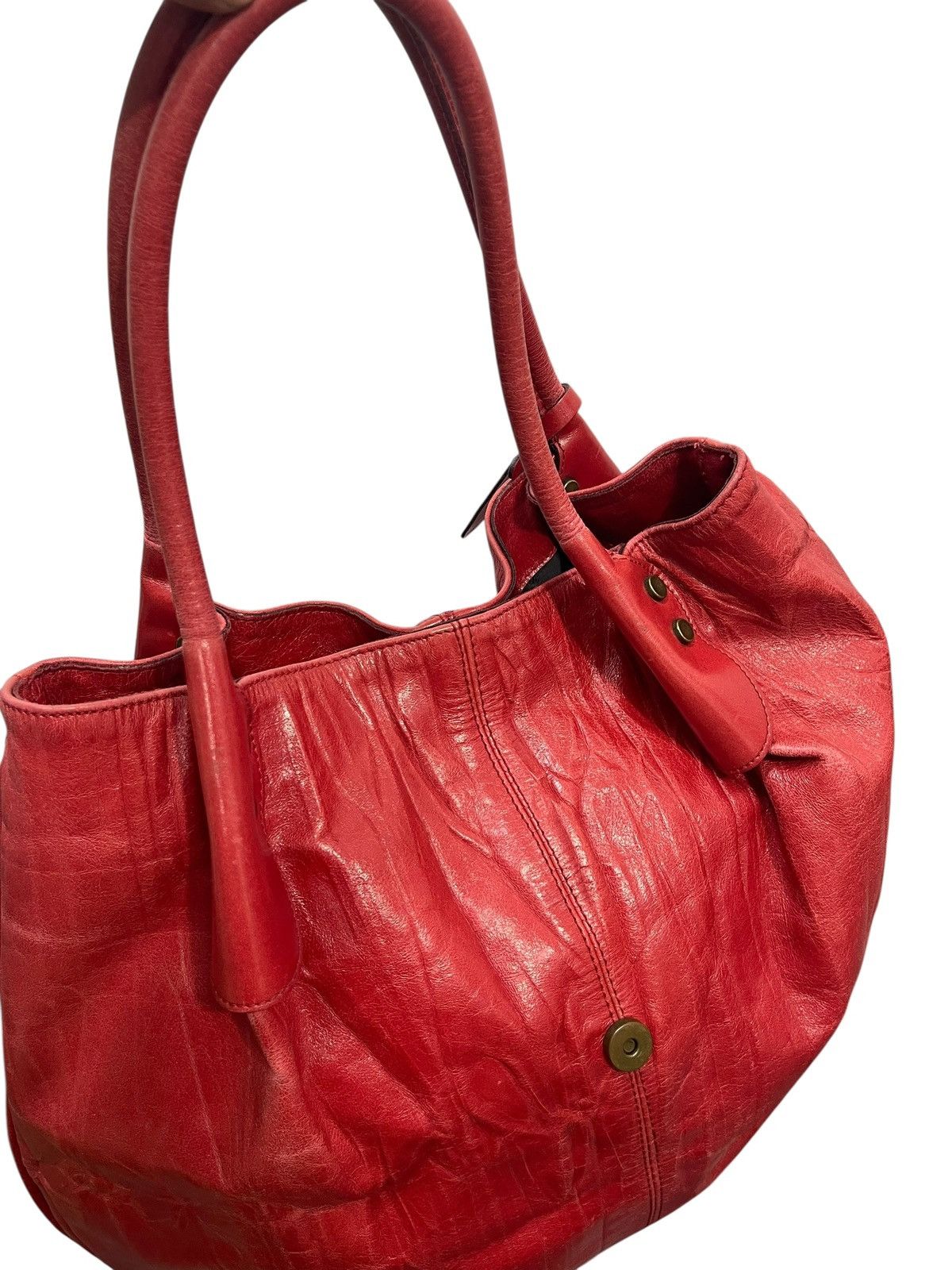 Genuine Leather Full Leather Jacono Tote Bag prada julius dior cdg amiri 7🟩 Size ONE SIZE - 11 Thumbnail