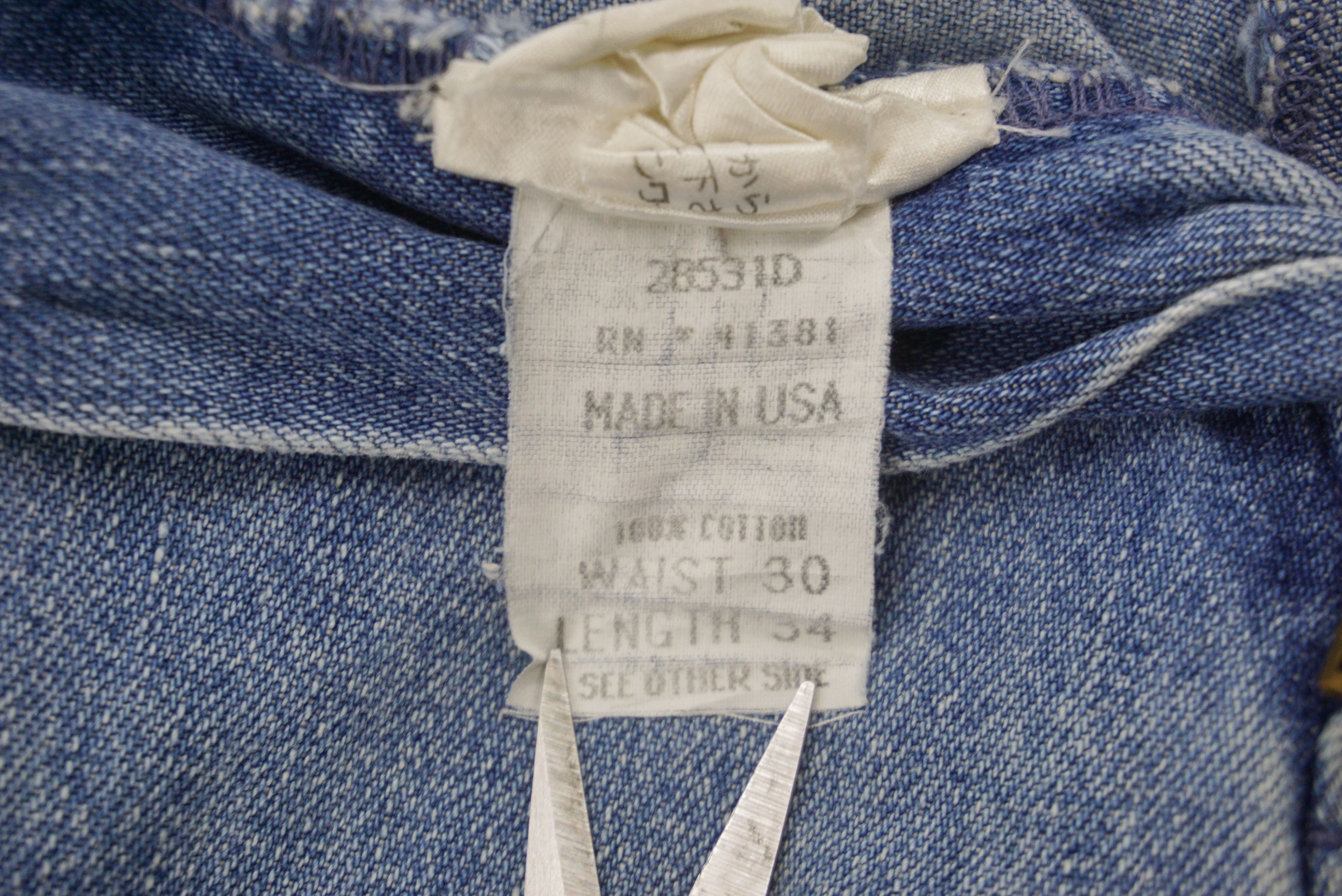 Polo Ralph Lauren Vintage Polo Jeans fits W29xL30 Baggy Distressed Denim Size US 29 - 8 Thumbnail
