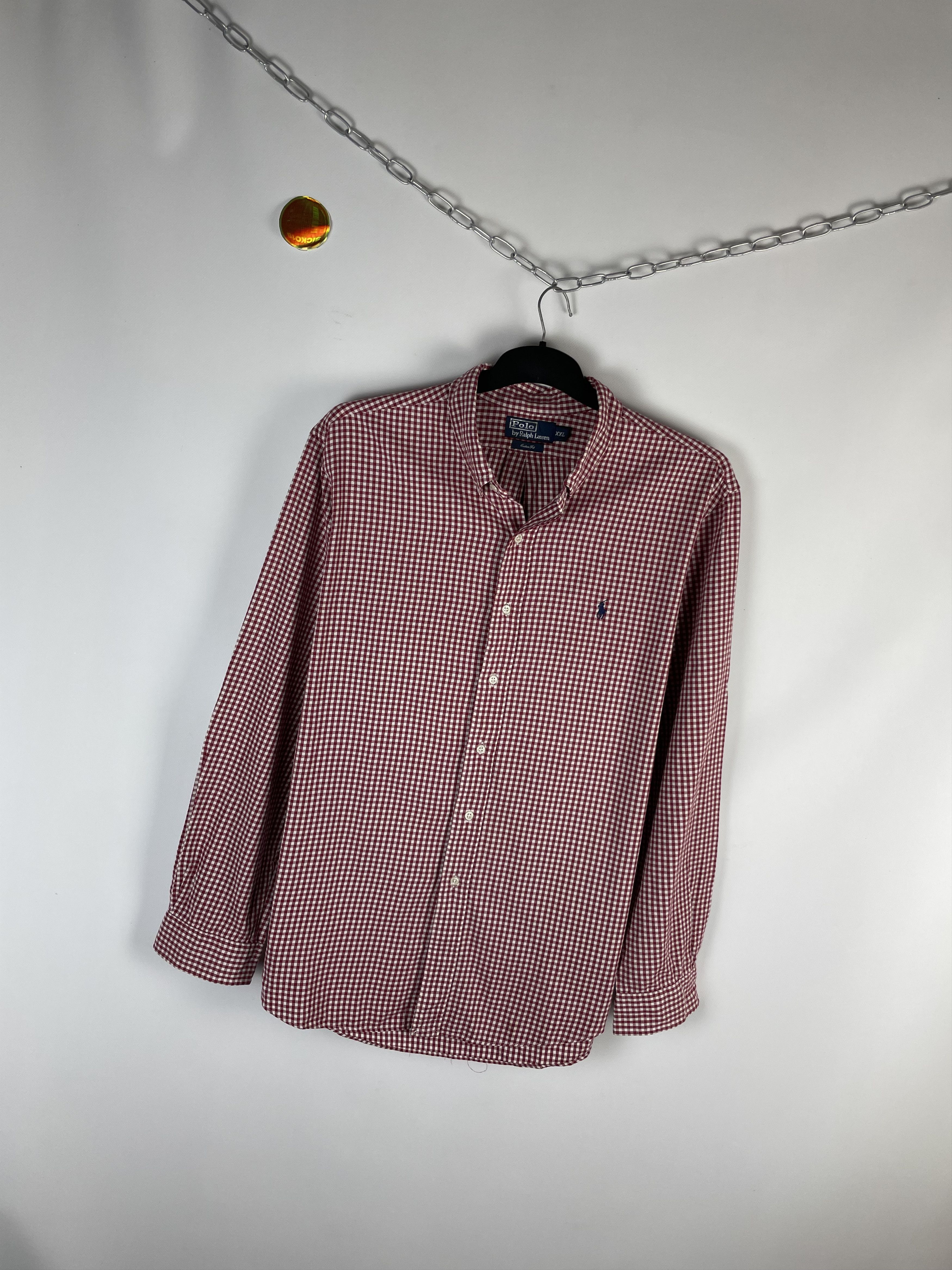 Polo Ralph Lauren Polo Ralph Lauren Vintage Mens Shirt Size US XXL / EU 58 / 5 - 2 Thumbnail