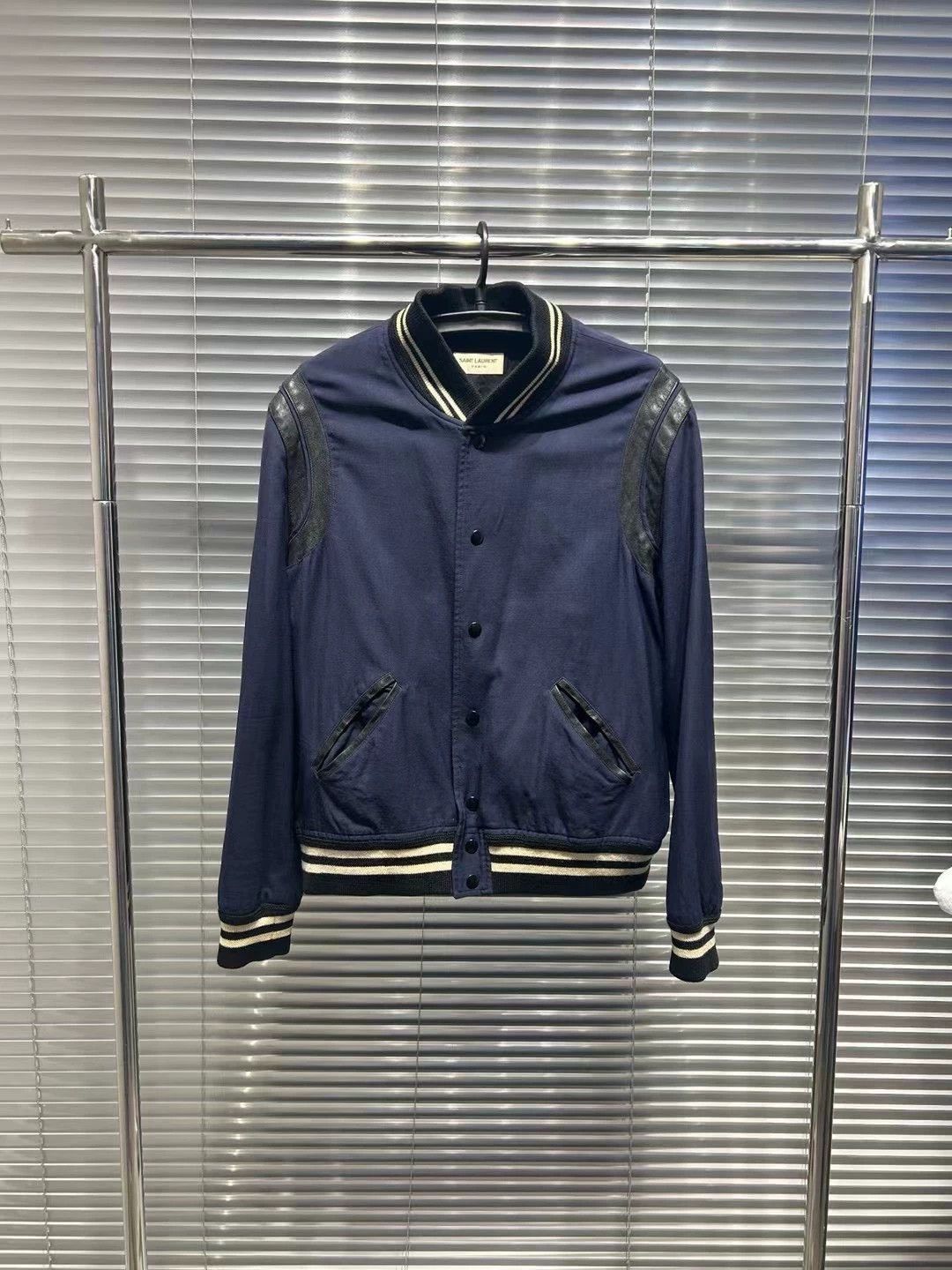 Saint Laurent Paris Saint Laurent Paris Collar baseball jacket Size US L / EU 52-54 / 3 - 1 Thumbnail