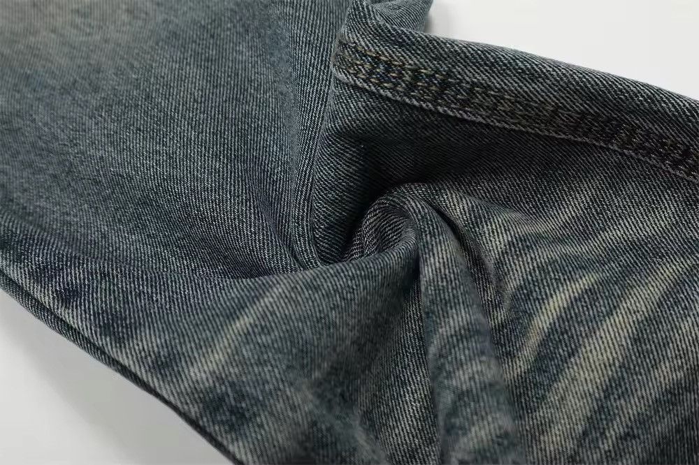 Japanese Brand × Jean Distressed Holes Straight Jeans Size US 33 - 9 Thumbnail