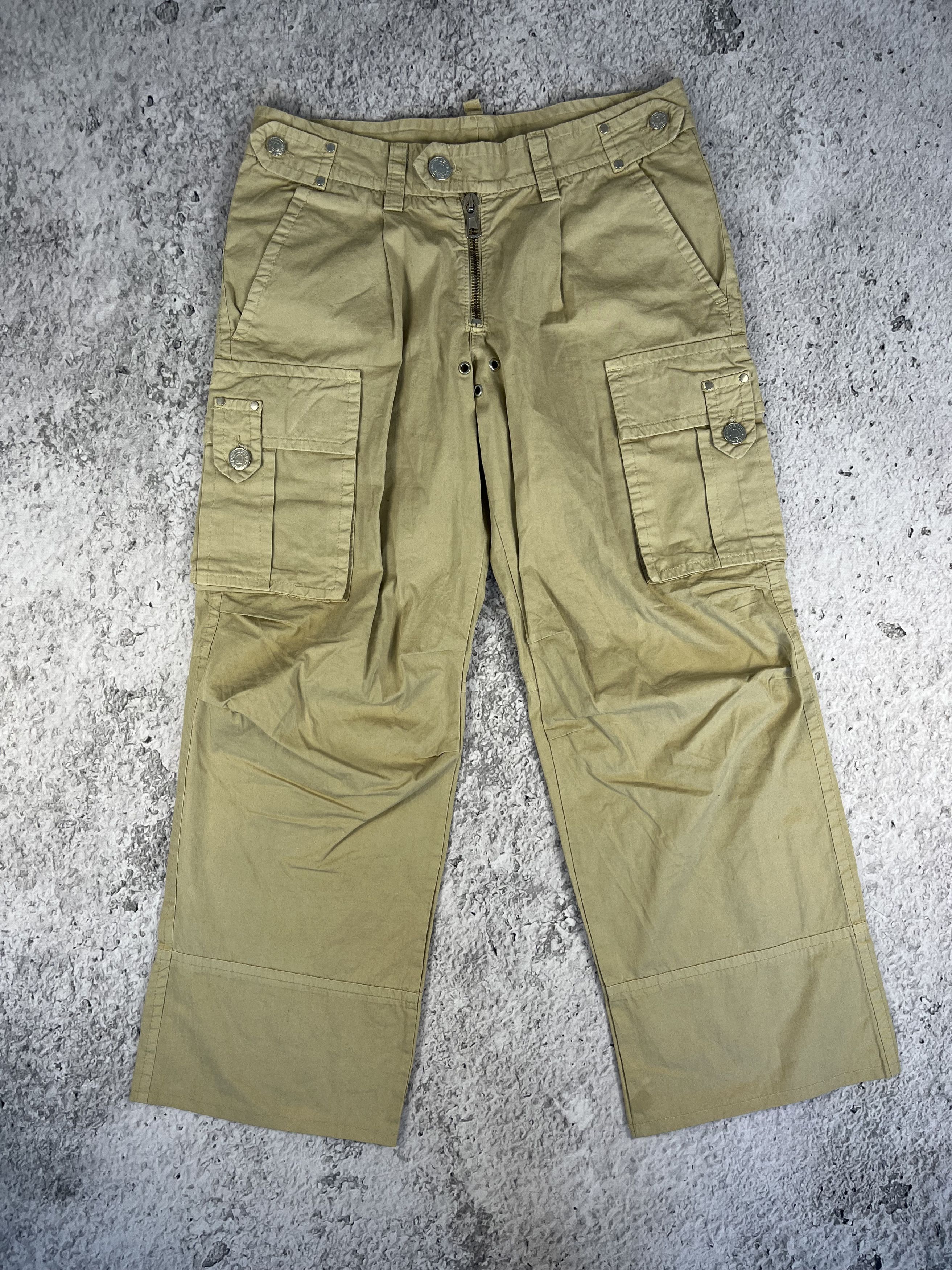 パンツ ARCHIVE dsquared2 multi pockets cargo Dsquared2 Vintage Dsquared Archive Multi Pocket Utility