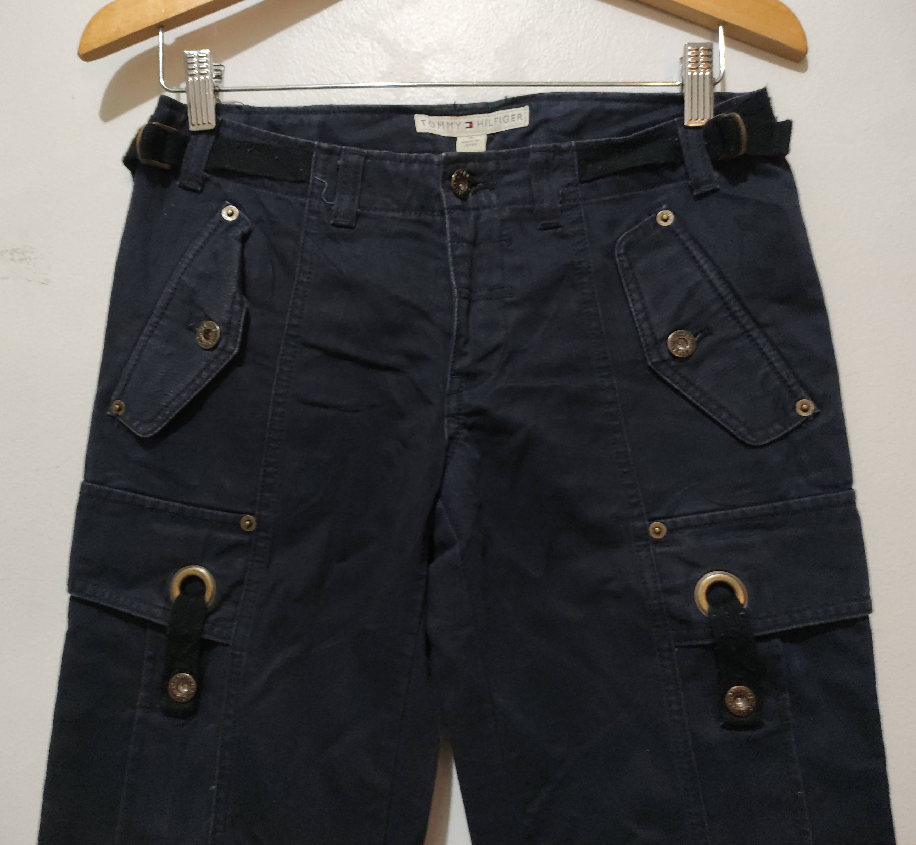 Tommy Hilfiger Tommy Hilfiger y2k Archive Bondage Tactical Cargo Pants Size 30" / US 8 / IT 44 - 3 Thumbnail