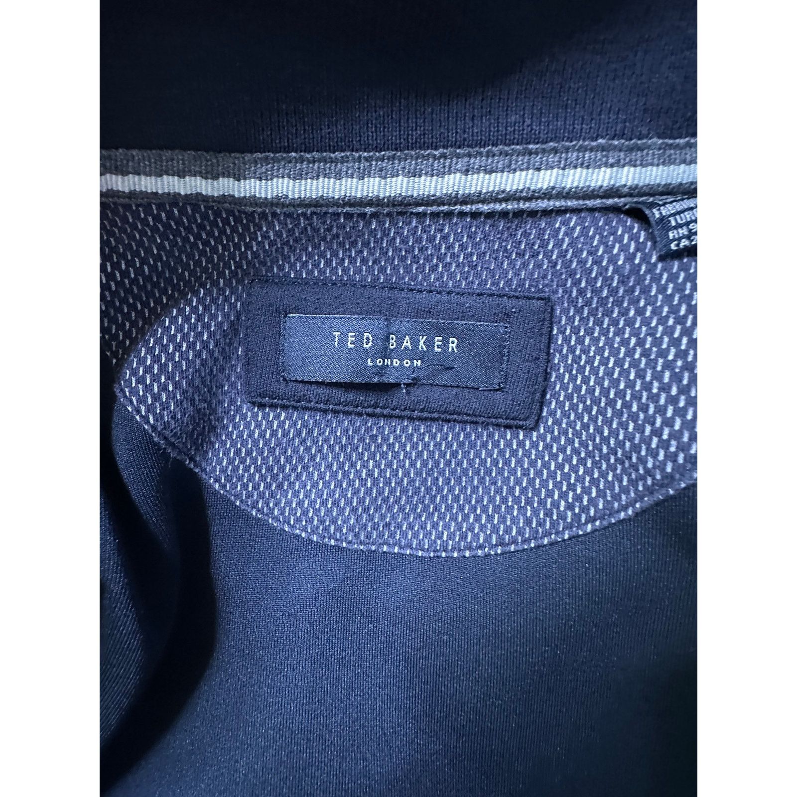 Ted Baker Ted Baker blue hidden zipper jacket size Large Size US L / EU 52-54 / 3 - 3 Thumbnail
