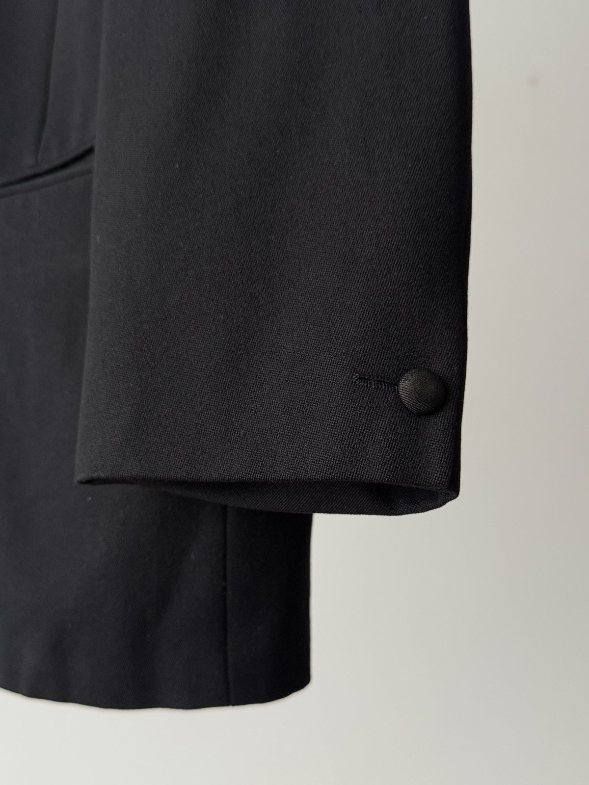 DAKS × Vintage 1940s Daks by Simpson Tailored Tuxedo Two Piece Wool Suit Size 38S - 5 Thumbnail