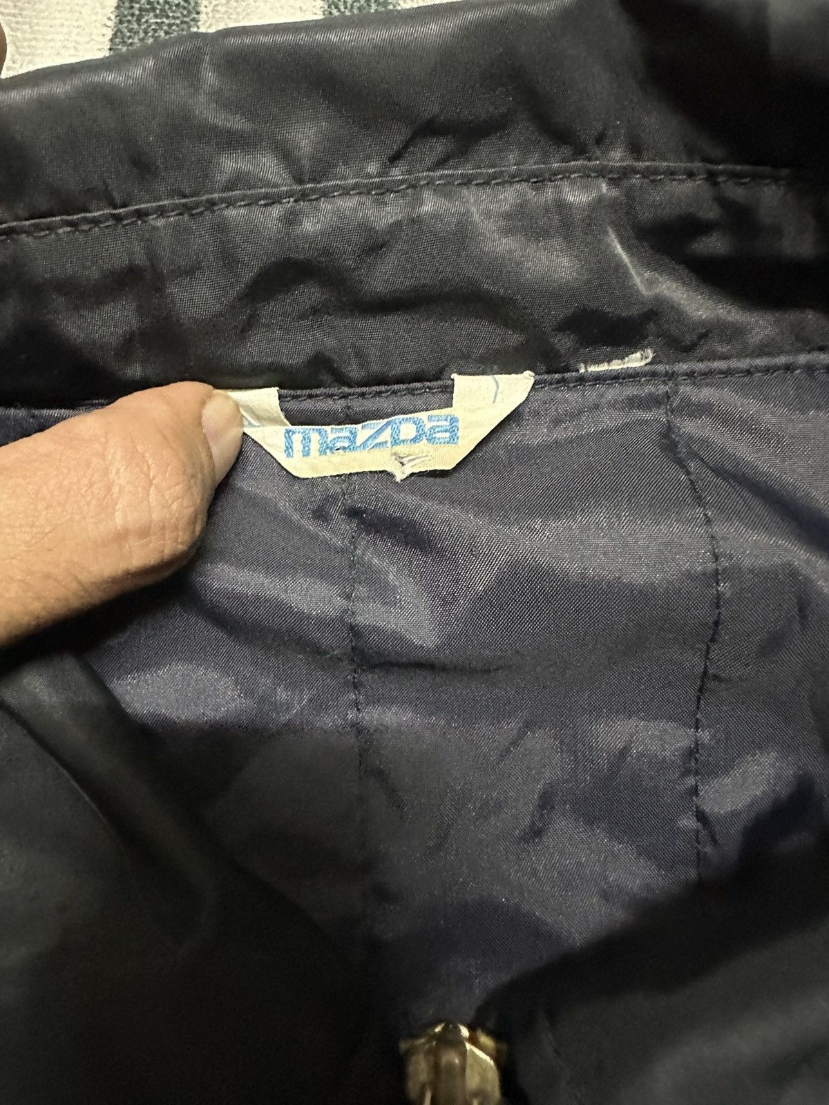 Vintage Mazda bomber jacket racing plain Size US L / EU 52-54 / 3 - 4 Thumbnail