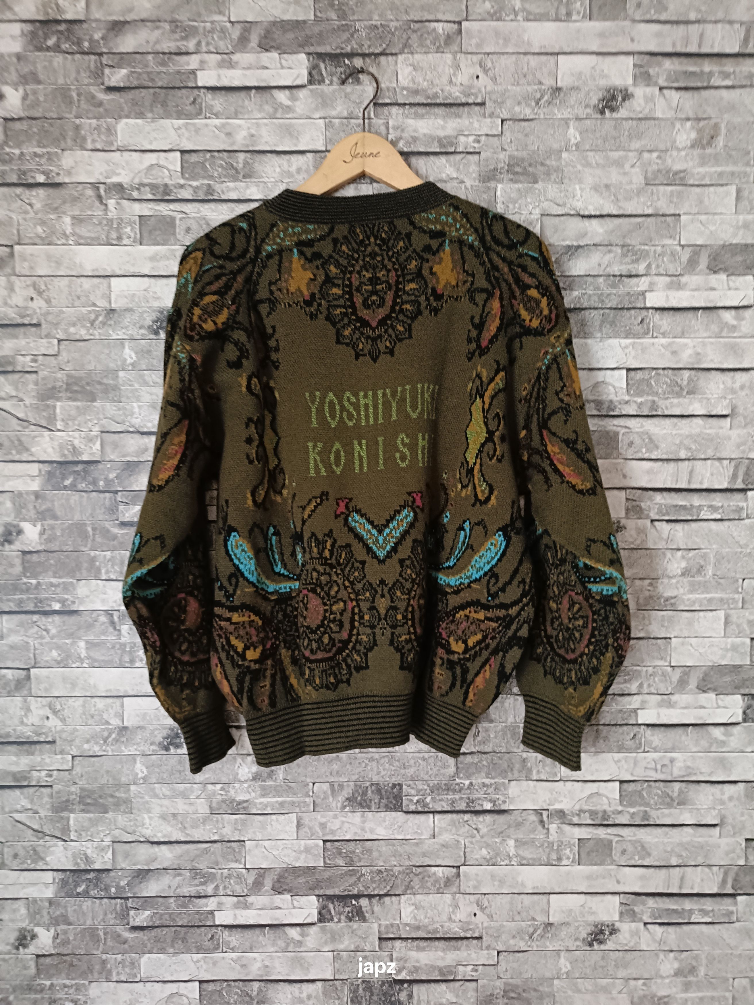 Designer × Japanese Brand × Yoshiyuki Konishi Vintage ficce uomo yoshiyuki konishi knitwear baroque Size US L / EU 52-54 / 3 - 5 Thumbnail