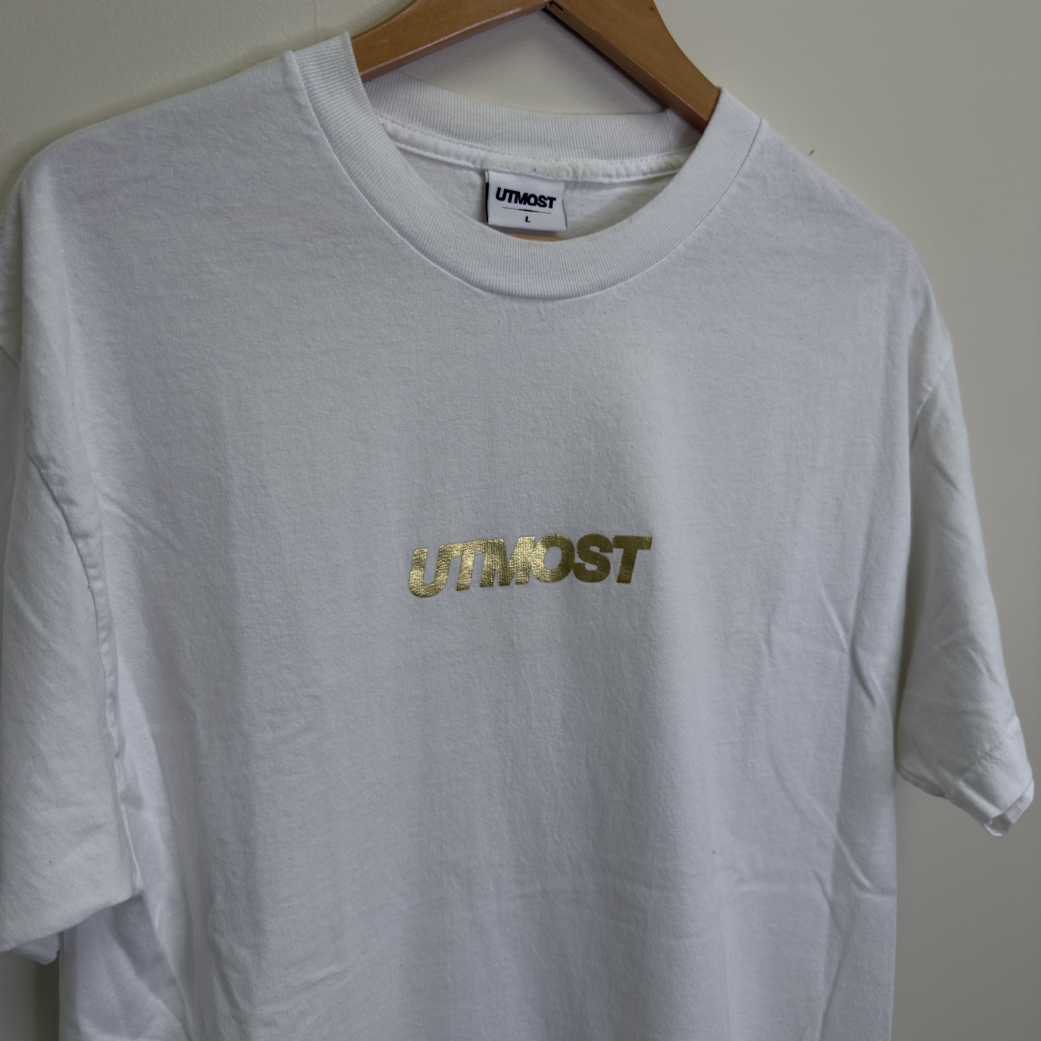Utmost Co Utmost Co Gold Foil Logo Size US L / EU 52-54 / 3 - 3 Thumbnail