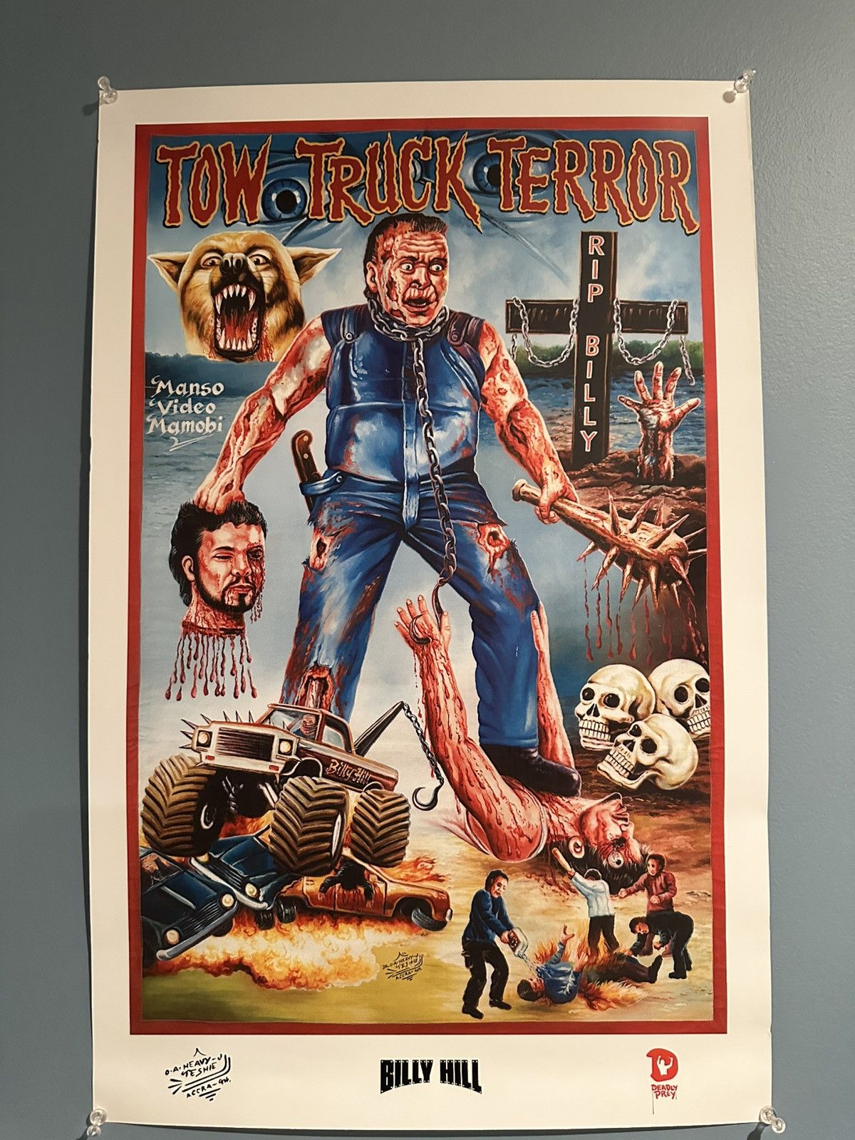 Billy Hill Deadly Prey Gallery poster Size ONE SIZE - 1 Thumbnail
