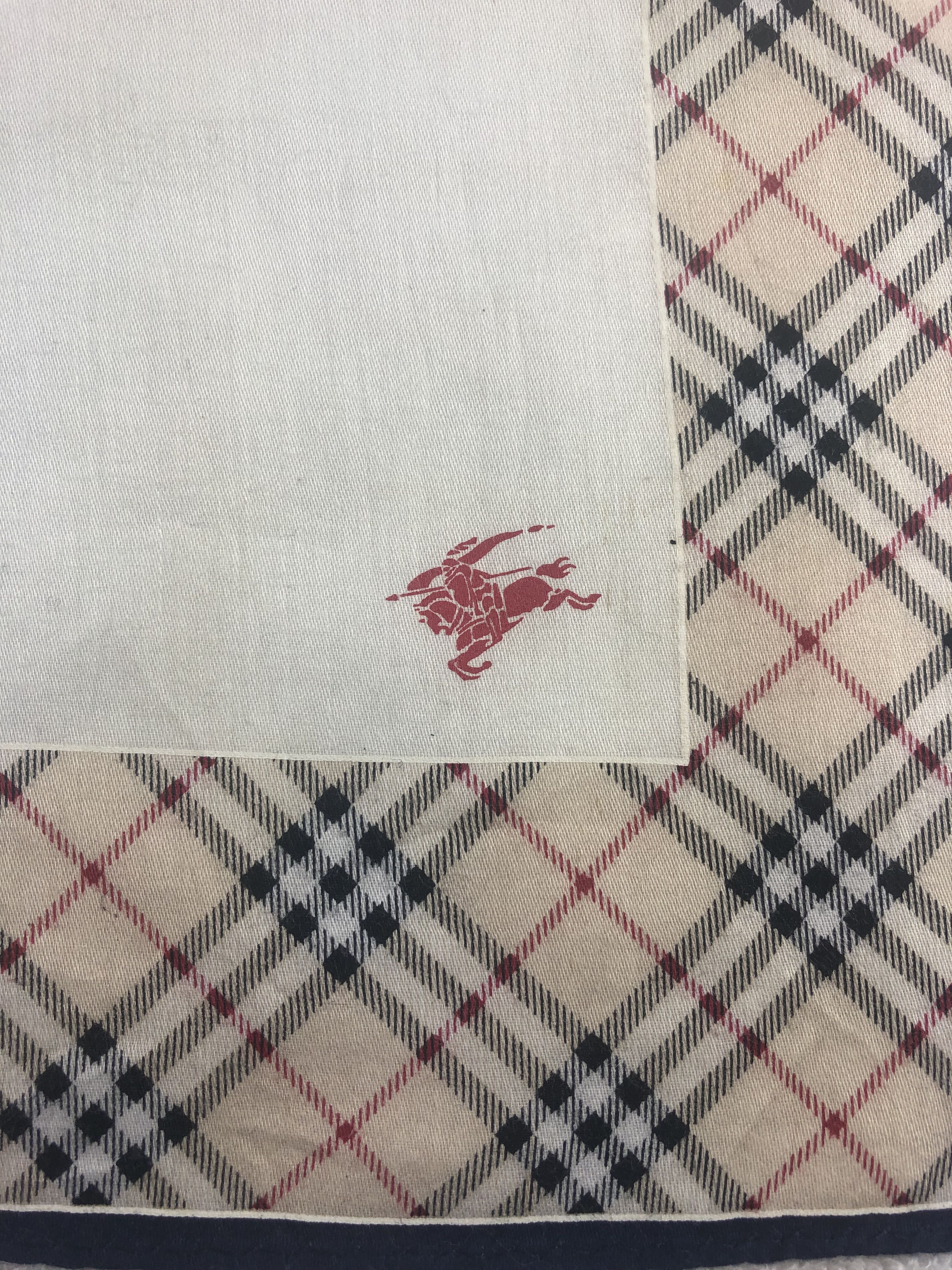 Burberry Burberry Handkerchief / Bandana / Neckerchief Size ONE SIZE - 5 Thumbnail