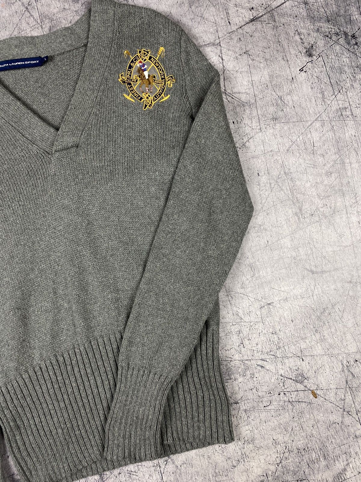 Polo Ralph Lauren Vintage Polo Ralph Lauren Sport Pullover Sweater Cardigan Size L / US 10 / IT 46 - 4 Thumbnail