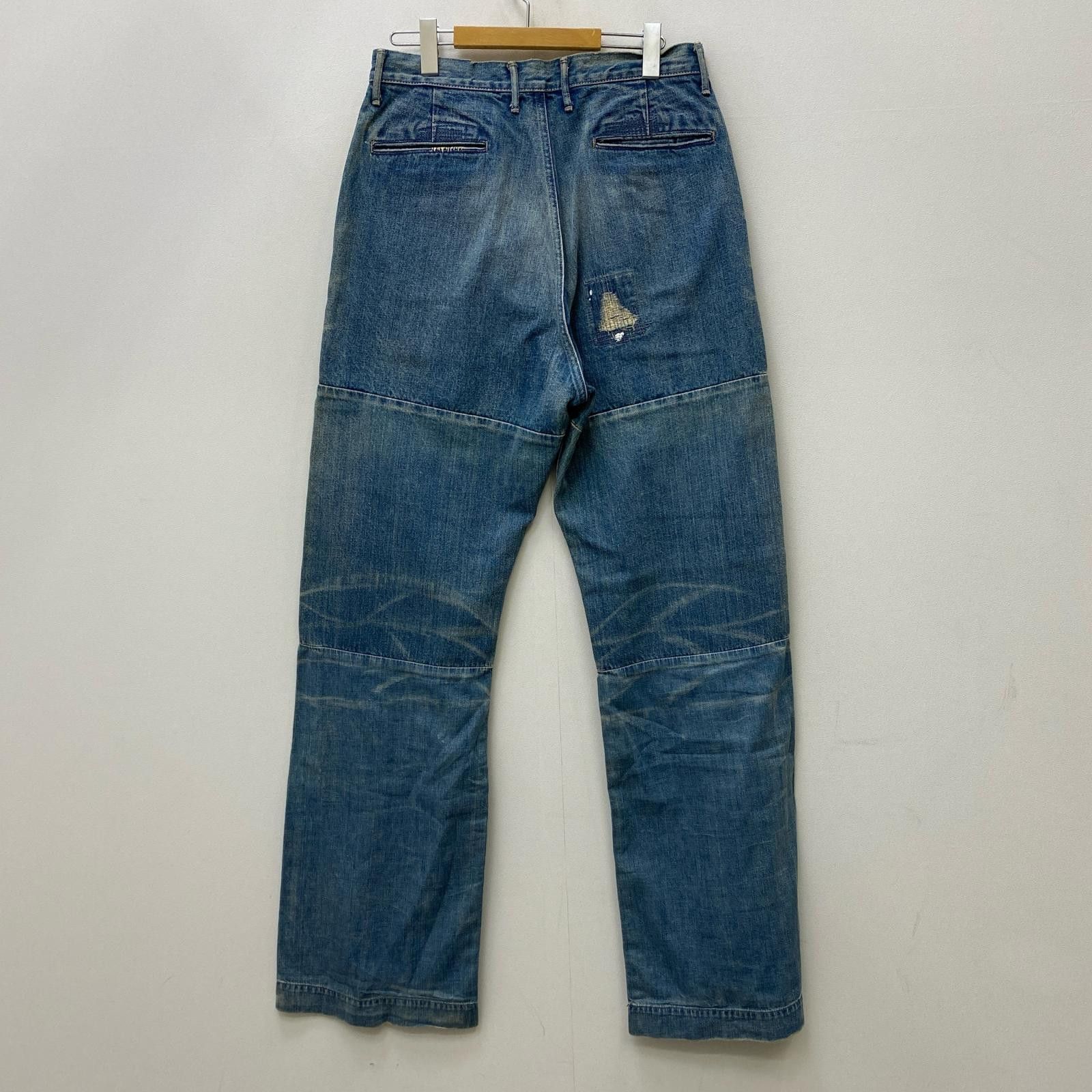 Kapital Distressed Sashiko Denim Size US 30 / EU 46 - 2 Thumbnail