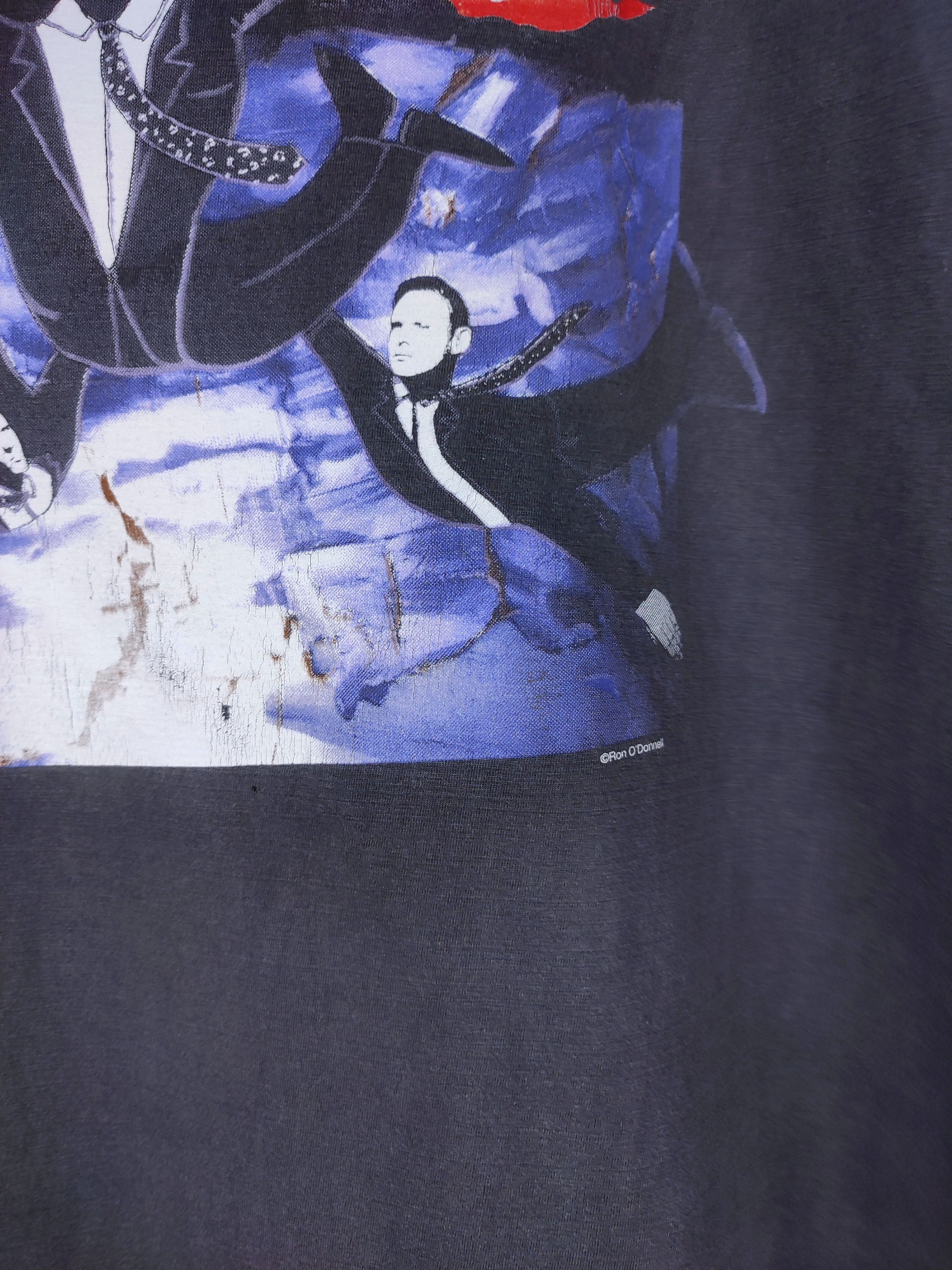 Band Tees Vintage 90s World Tour Wet Fade Japanese T-shirt Size US XL / EU 56 / 4 - 4 Thumbnail