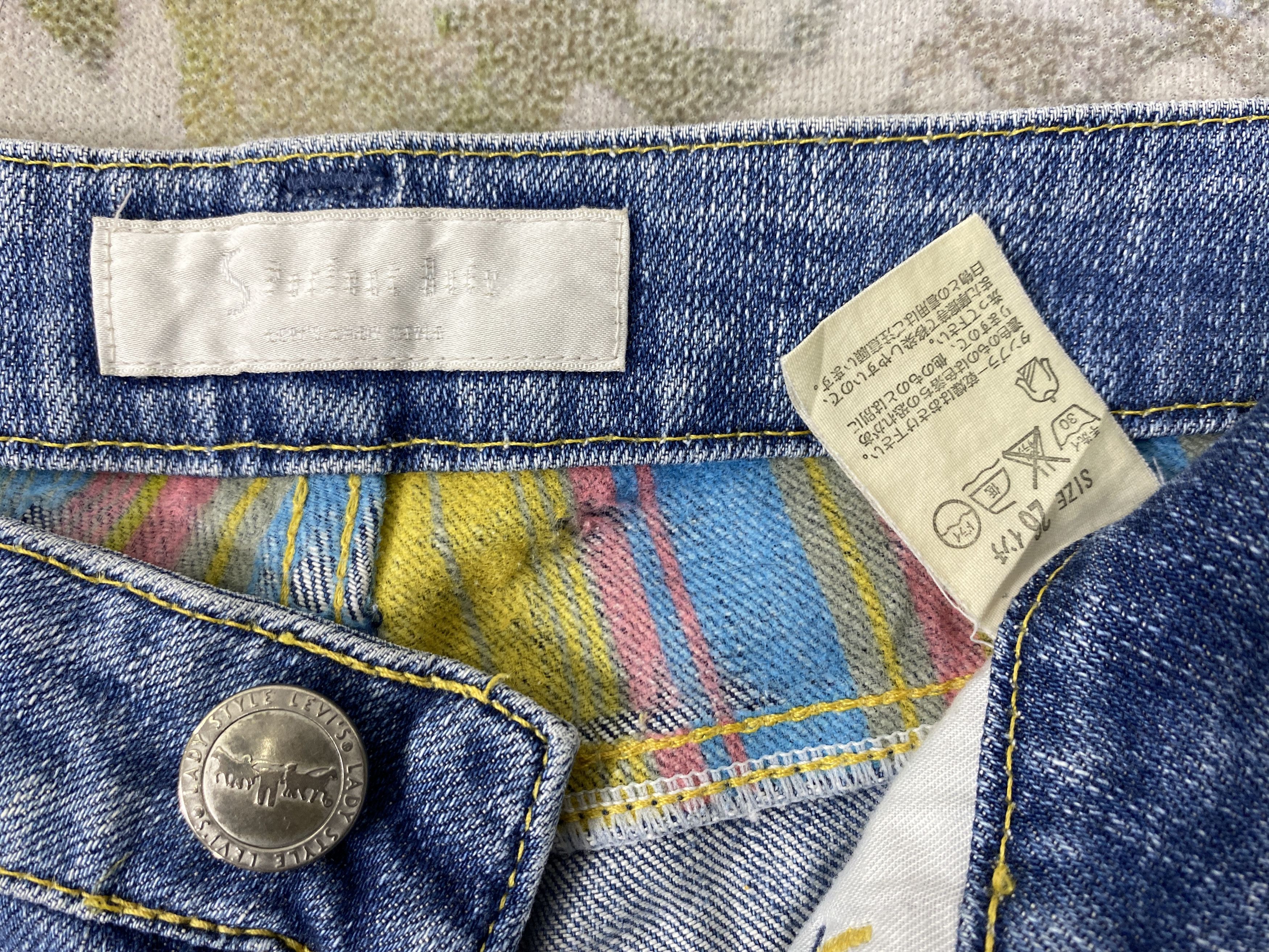 Kapital Vintage Levis Low rise Flare kapital style 26x35 - JN3051 Size US 26 / EU 42 - 9 Thumbnail