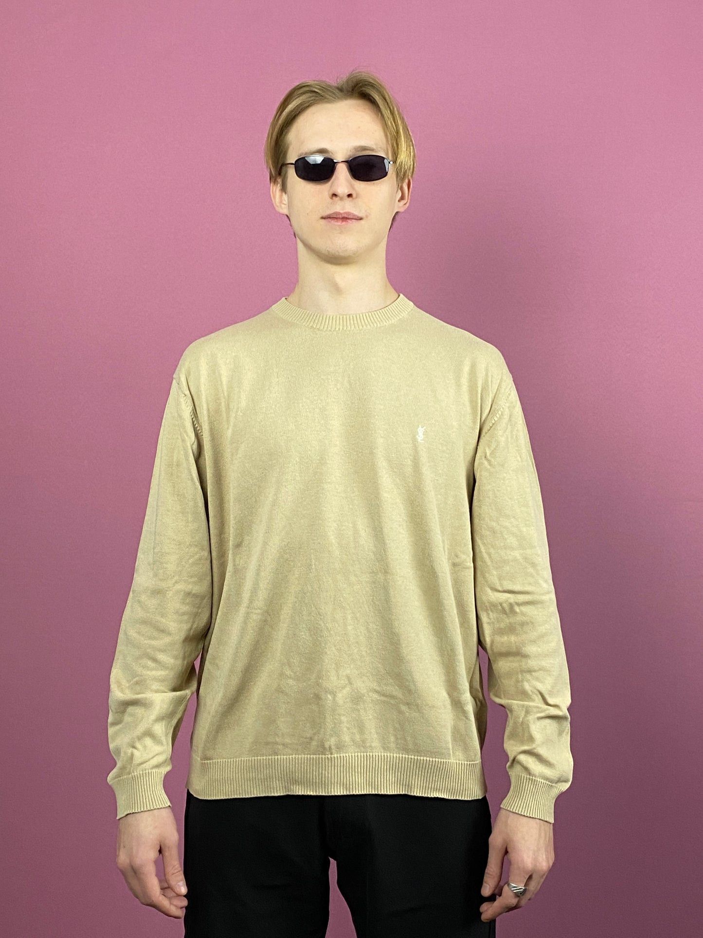 Vintage × Yves Saint Laurent Yves Saint Laurent Vintage Men's Sweater - M Size US M / EU 48-50 / 2 - 2 Thumbnail