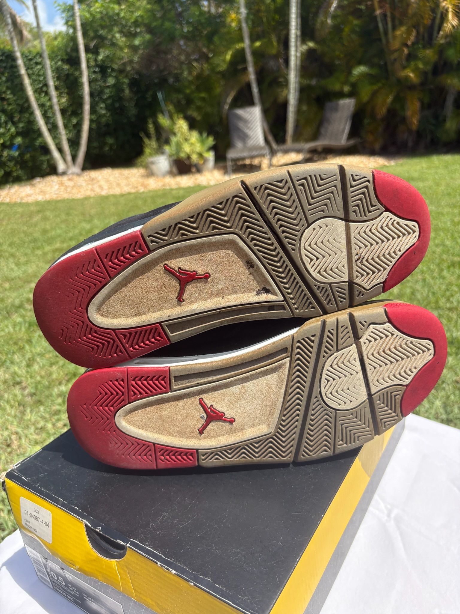 Jordan Brand Jordan 4 Bred 2012 Size 9 Size US 9 / EU 42 - 6 Thumbnail