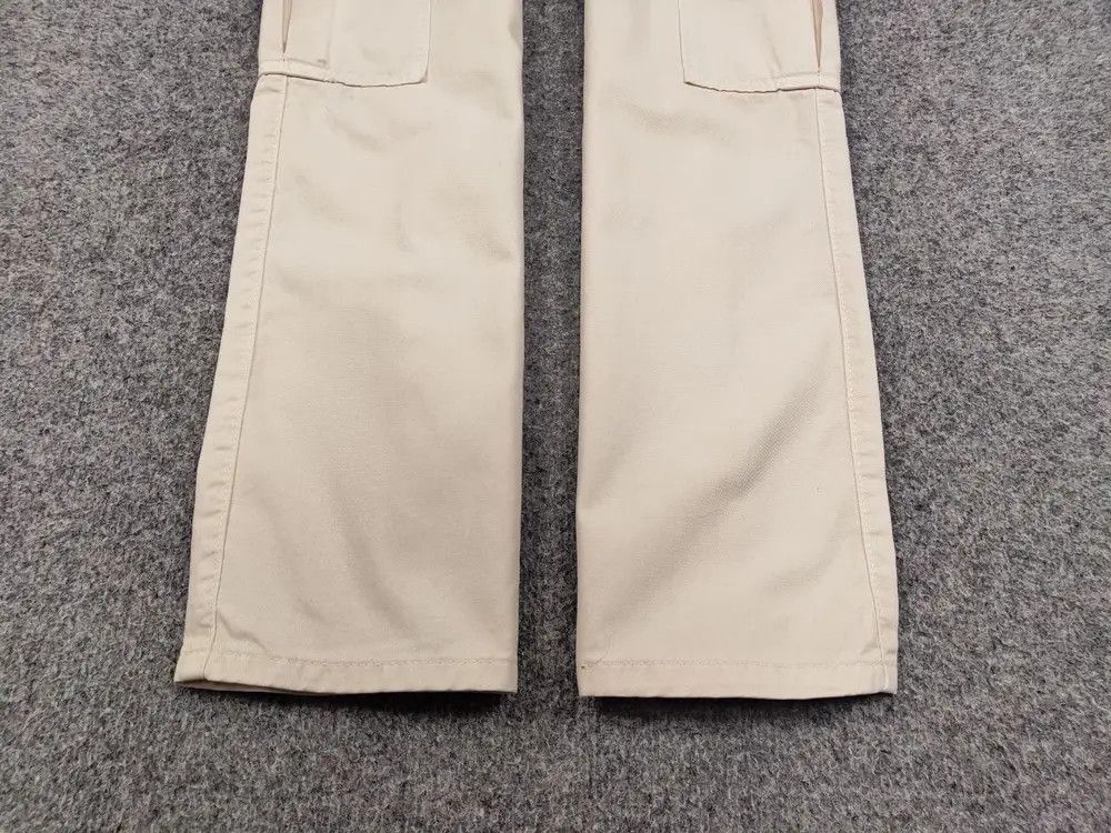 Japanese Brand Vintage 90's Japanese Baggy Beige Multi Pocket Cargo Pants Size US 31 - 4 Thumbnail