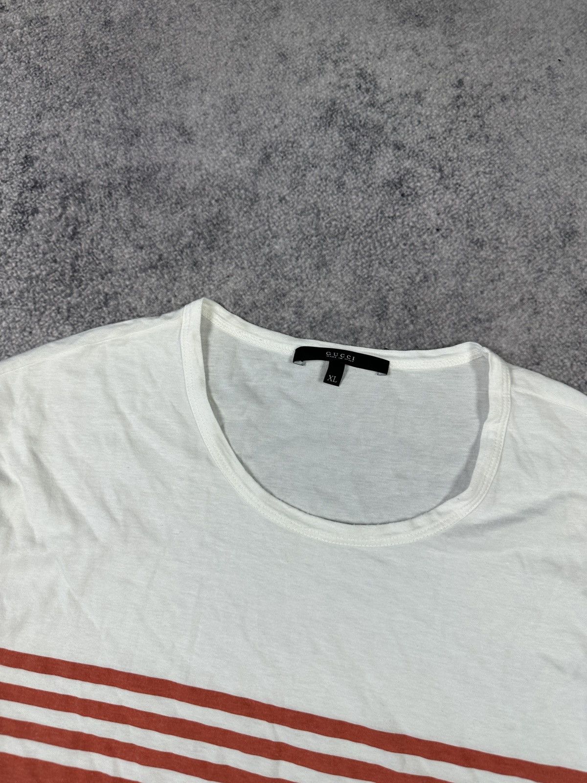 Gucci Vintage Gucci T-shirt Rare Luxury Designer Streetwear USA XL Size US XL / EU 56 / 4 - 3 Thumbnail