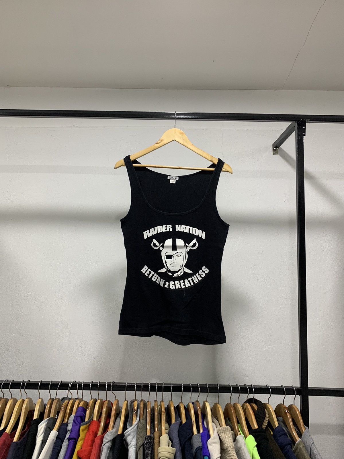 NFL × Vintage Pro Club Singlet Raiders Nfl 90s Stretchable Size M / US 6-8 / IT 42-44 - 1 Thumbnail