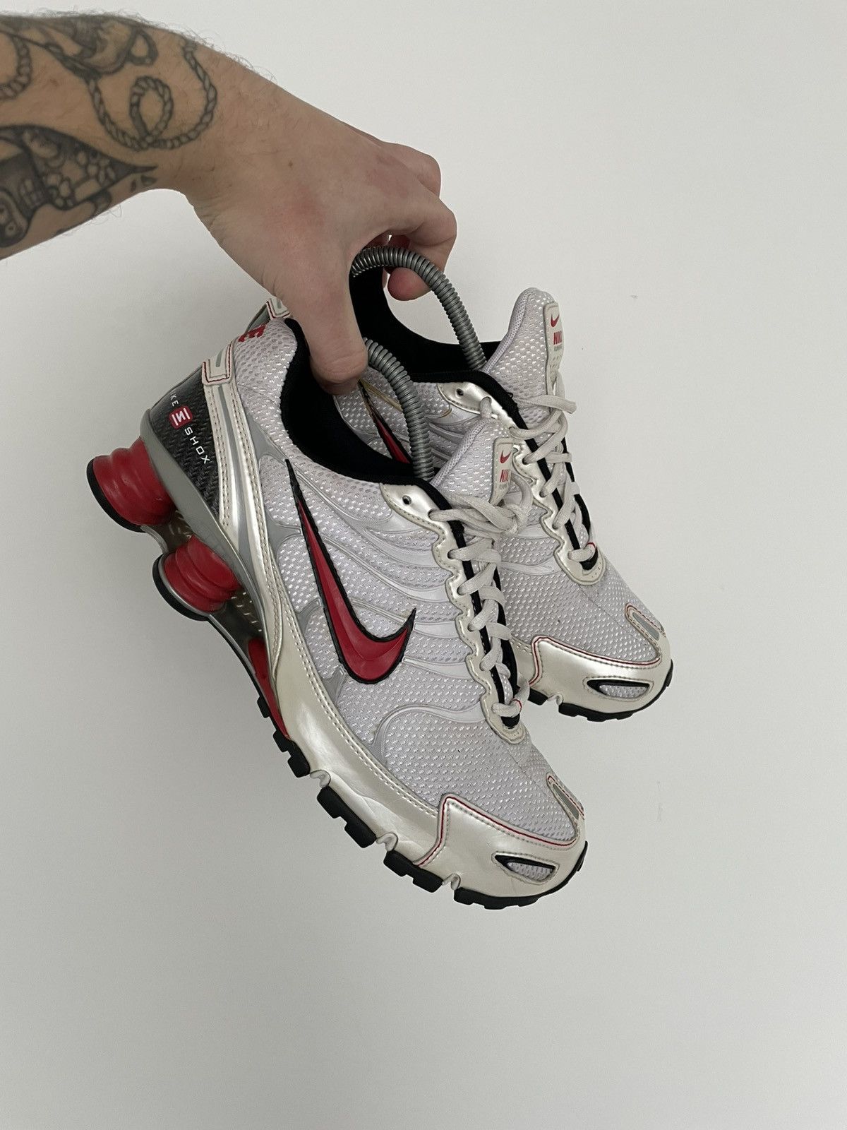 Nike × Vintage Rare Nike Dragon Turbo Shox Vintage Shoes Size US 8 / EU 41 - 2 Thumbnail