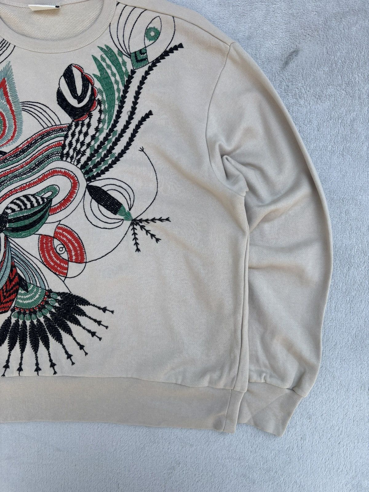 Dries Van Noten Dries Van Noten Phoenix Embroidery Sweater Size S / US 4 / IT 40 - 2 Thumbnail