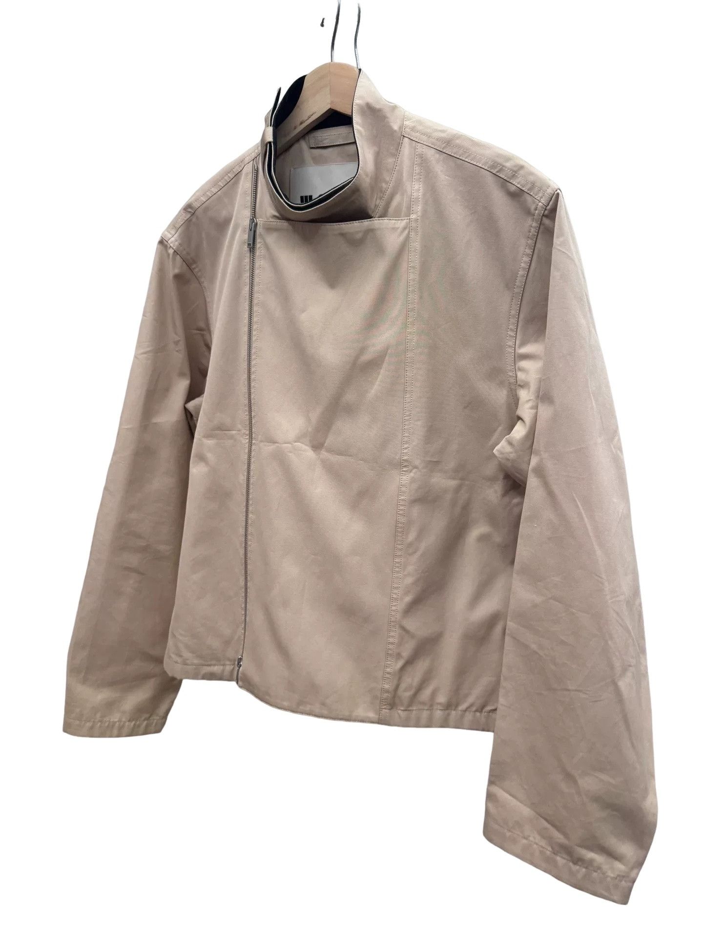 Jil Sander Jil Sander Beige Side Zip Jacket Size S Size US S / EU 44-46 / 1 - 1 Thumbnail