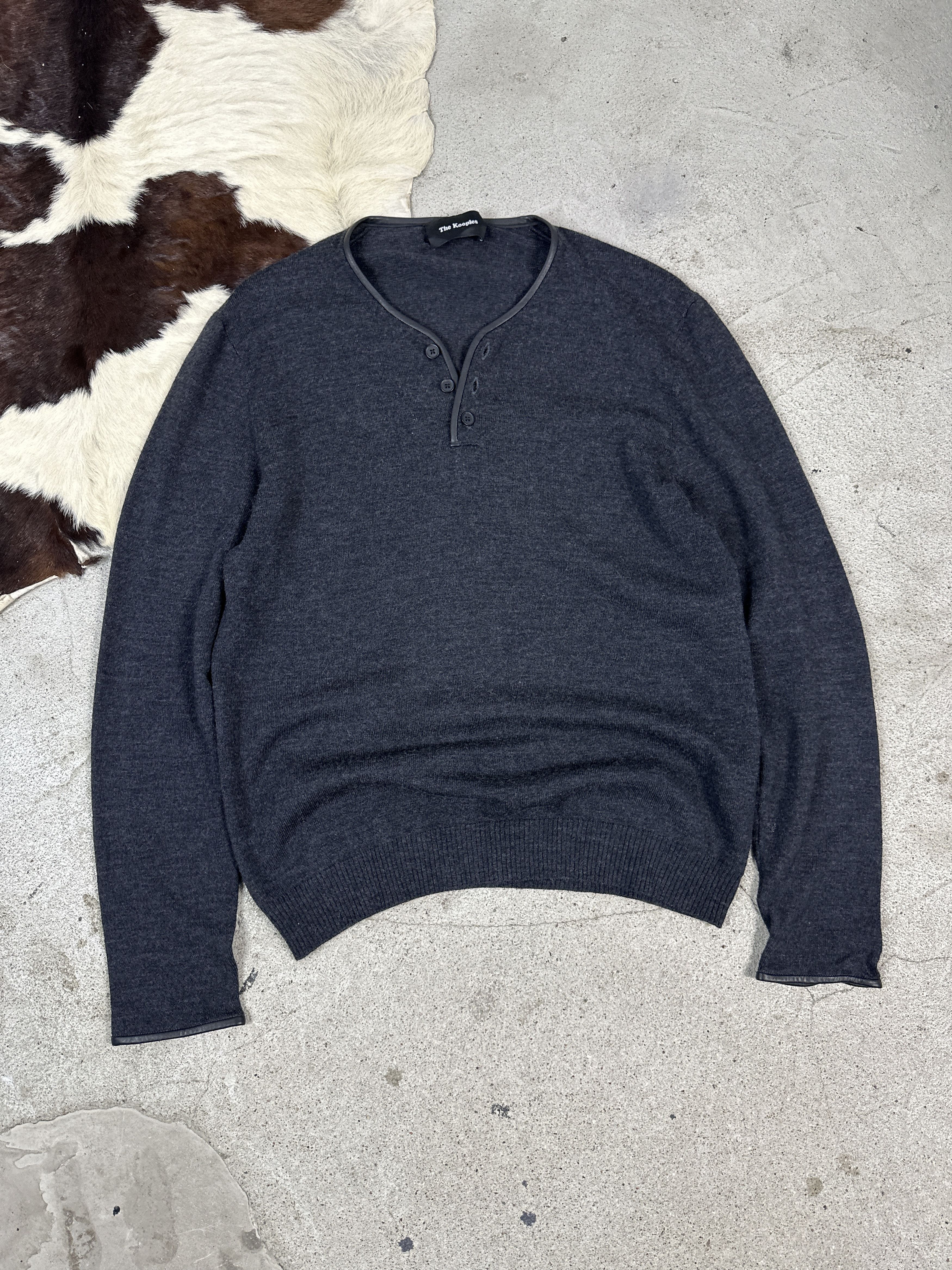 The Kooples × Vintage Vintage Old Money Preppy Casual The Kooples 00s Sweatshirt Size US S / EU 44-46 / 1 - 1 Thumbnail