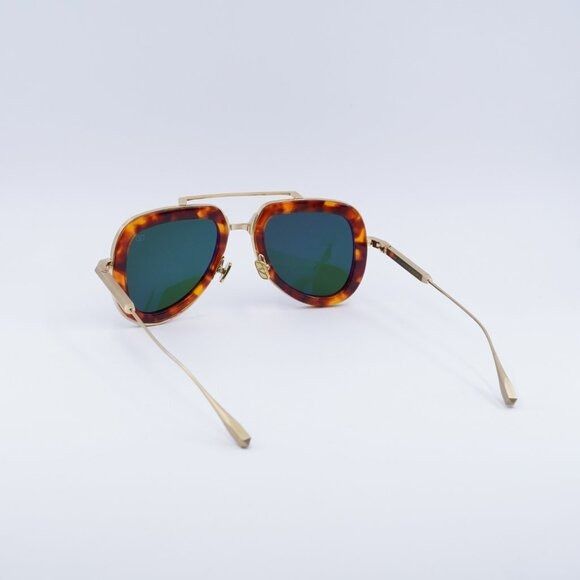 Valentino Valentino V-LSTORY VLS-129C Sunglasses Honey Havana Aviator Size ONE SIZE - 11 Thumbnail