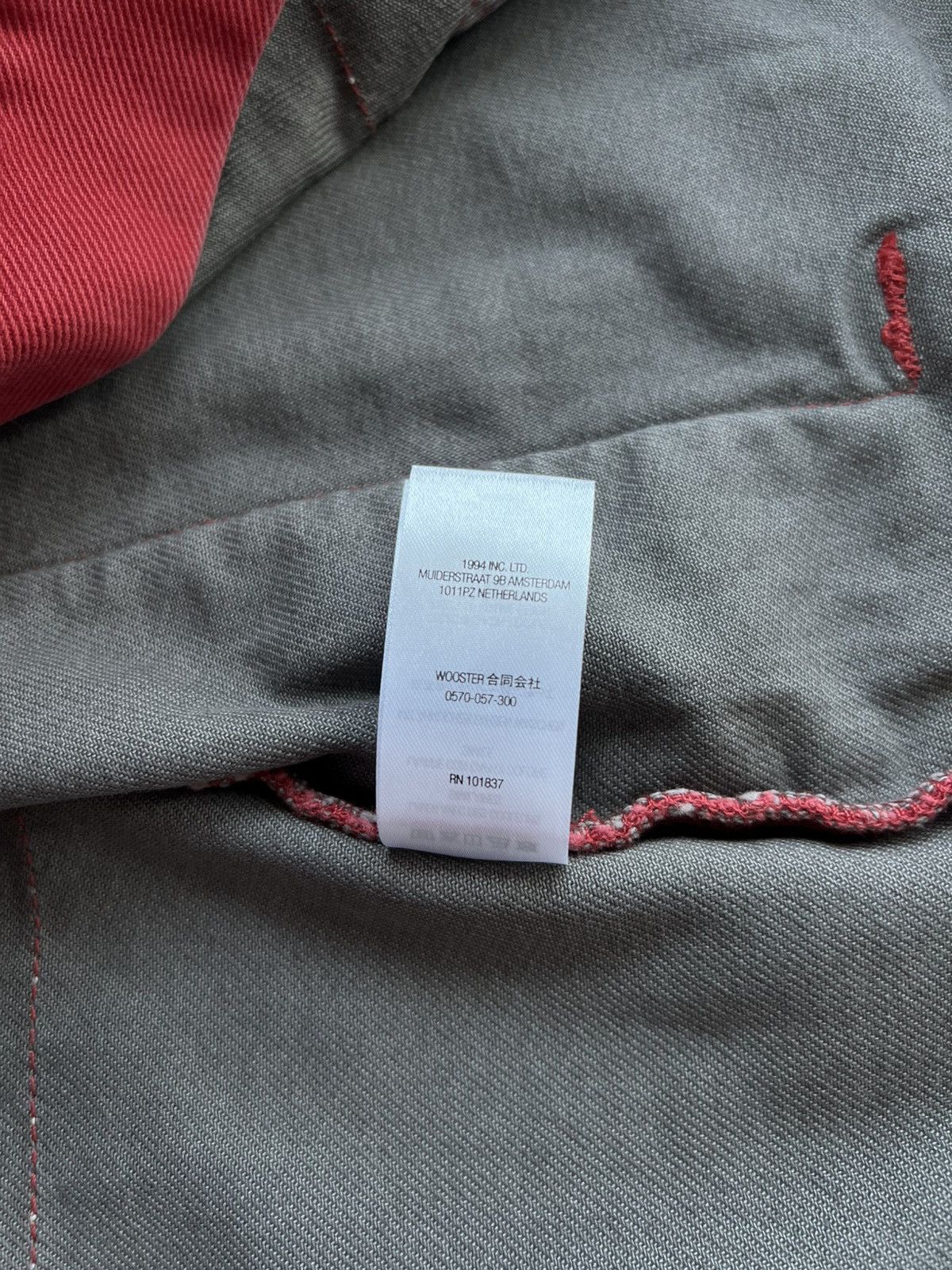 Supreme Supreme 2-Tone Paneled Denim Jacket “Red” Large Size US L / EU 52-54 / 3 - 15 Thumbnail