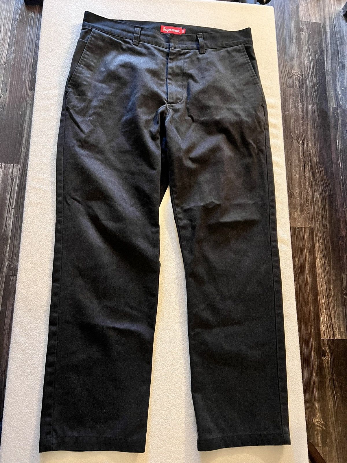 Supreme Supreme Work Pants Black (32) | Grailed