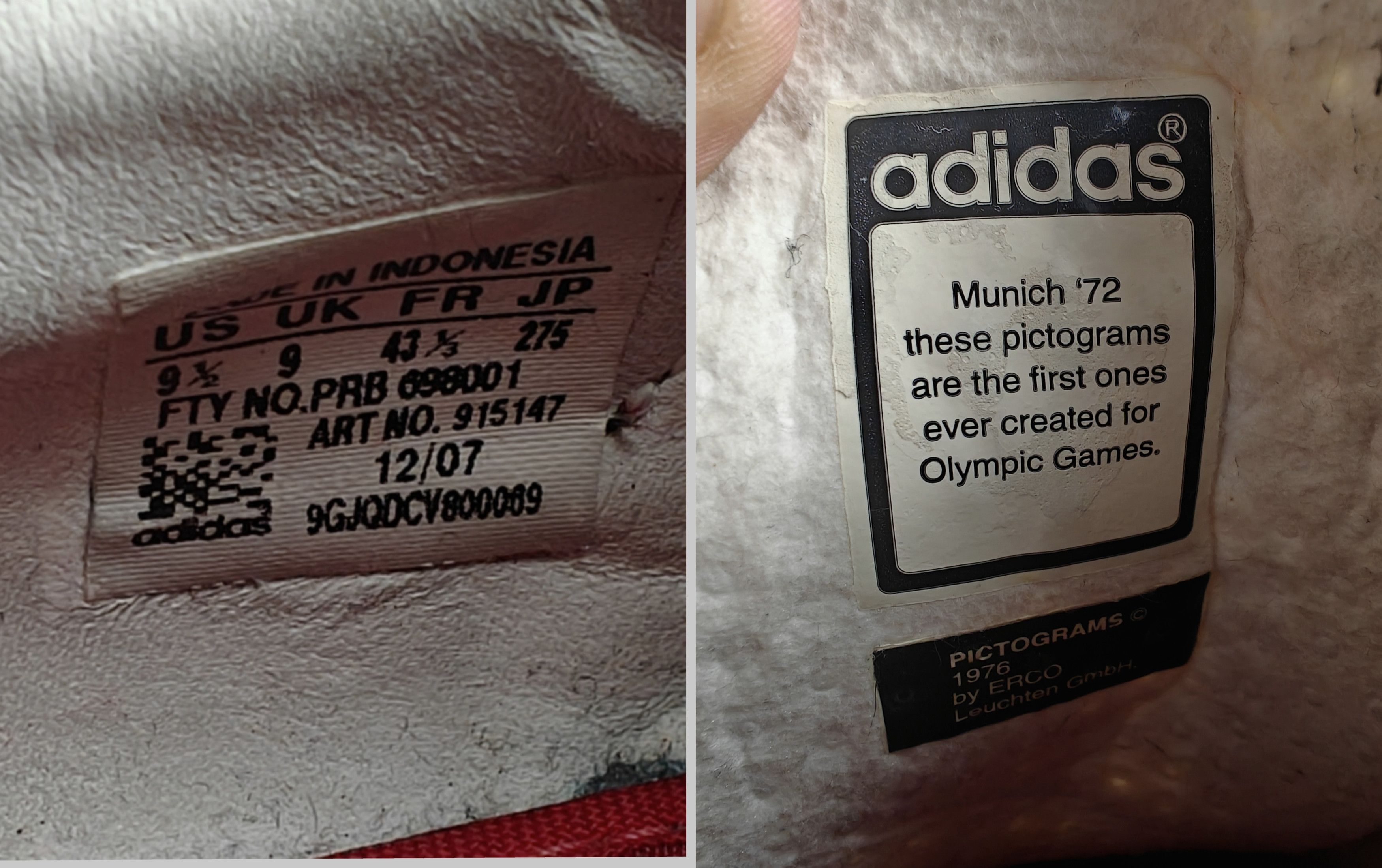 Adidas Adidas SL 76 Shoes Munich x Olympic Games Red Size US 9 Size US 9 / EU 42 - 10 Thumbnail