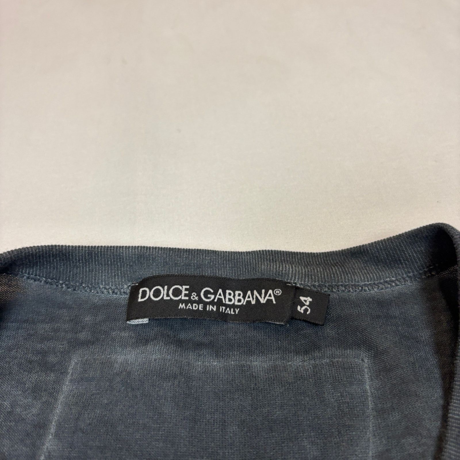 Dolce & Gabbana Rare Dolce & Gabbana Gym Edition Faded Washed Tee Shirt XL Size US XL / EU 56 / 4 - 6 Thumbnail