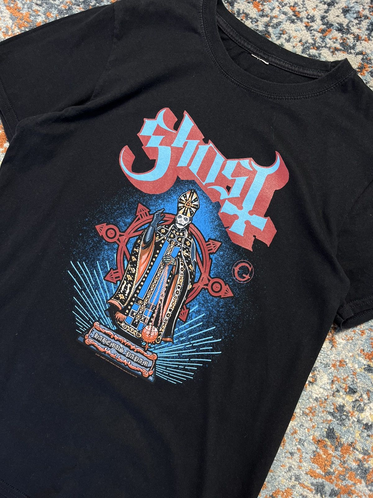 Band Tees × Vintage Vintage y2k Ghost habemus papam official licensed band tee Size US M / EU 48-50 / 2 - 2 Thumbnail