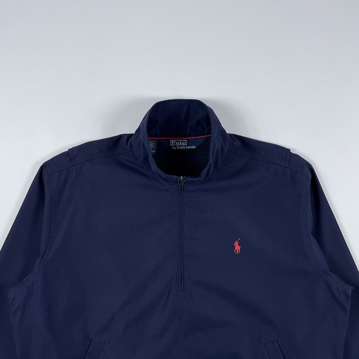 Polo Ralph Lauren × Ralph Lauren × Vintage Vintage Polo Ralph Lauren 90s Light Jacket 1/3 zip Anorak Size US L / EU 52-54 / 3 - 3 Thumbnail