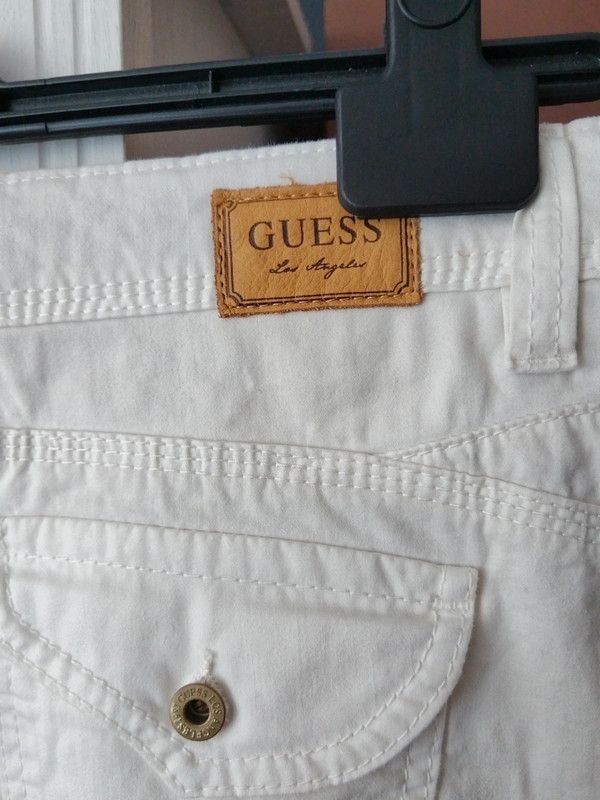 Guess GUESS white cotton skirt Size 28" / US 6 / IT 42 - 5 Thumbnail