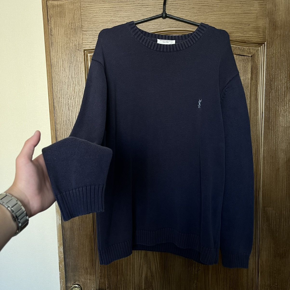 Yves Saint Laurent YSL Sweater Knit Soft Size US L / EU 52-54 / 3 - 2 Thumbnail