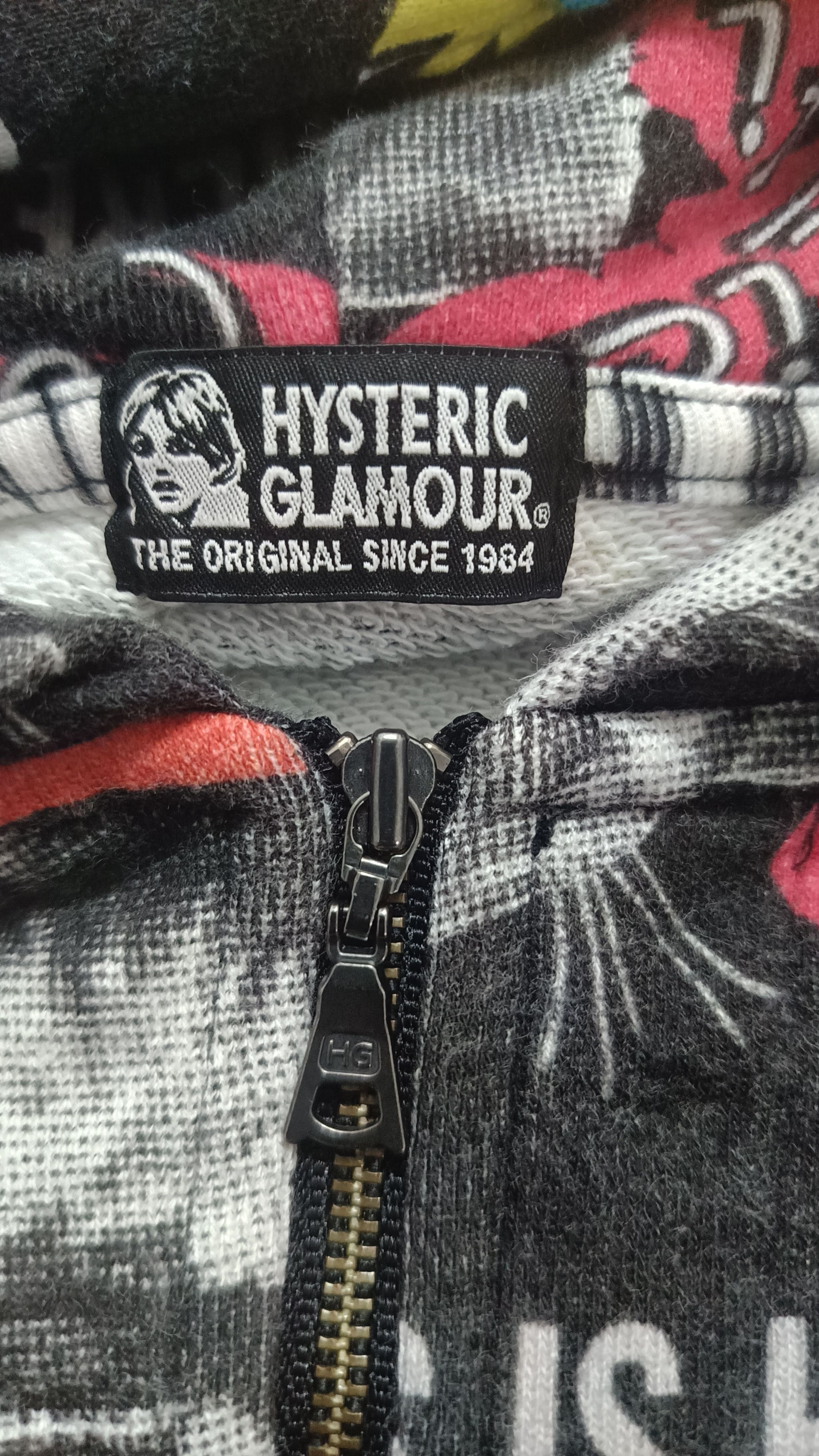Hysteric Glamour 🔥🔥 Rare Hysteric Glamours Full Print Hoodie Size L / US 10 / IT 46 - 5 Thumbnail