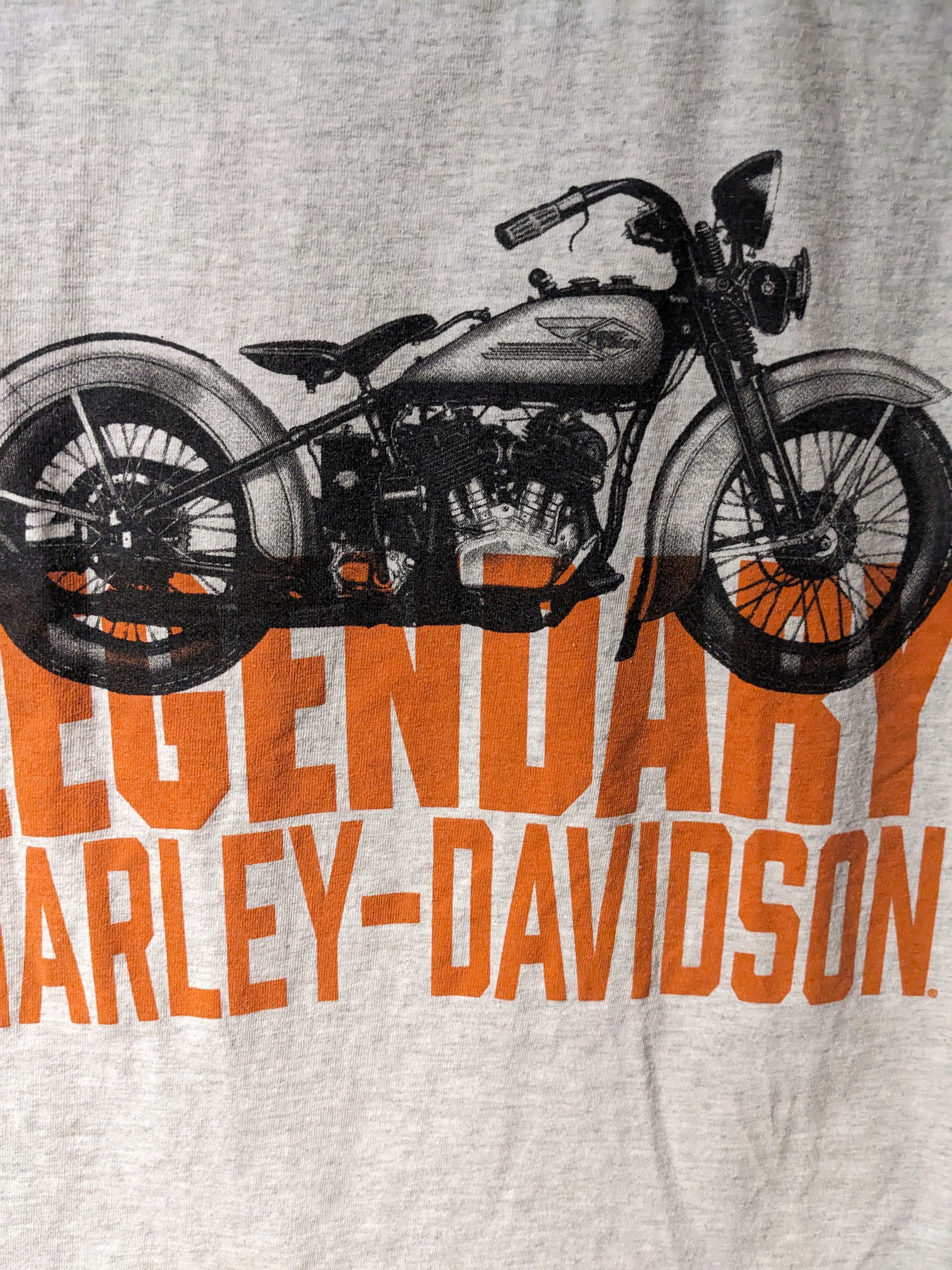 Harley Davidson × Other Harley Davidson Motorcycle Legendary Iowa Gray Large T-Shirt Size US L / EU 52-54 / 3 - 2 Thumbnail