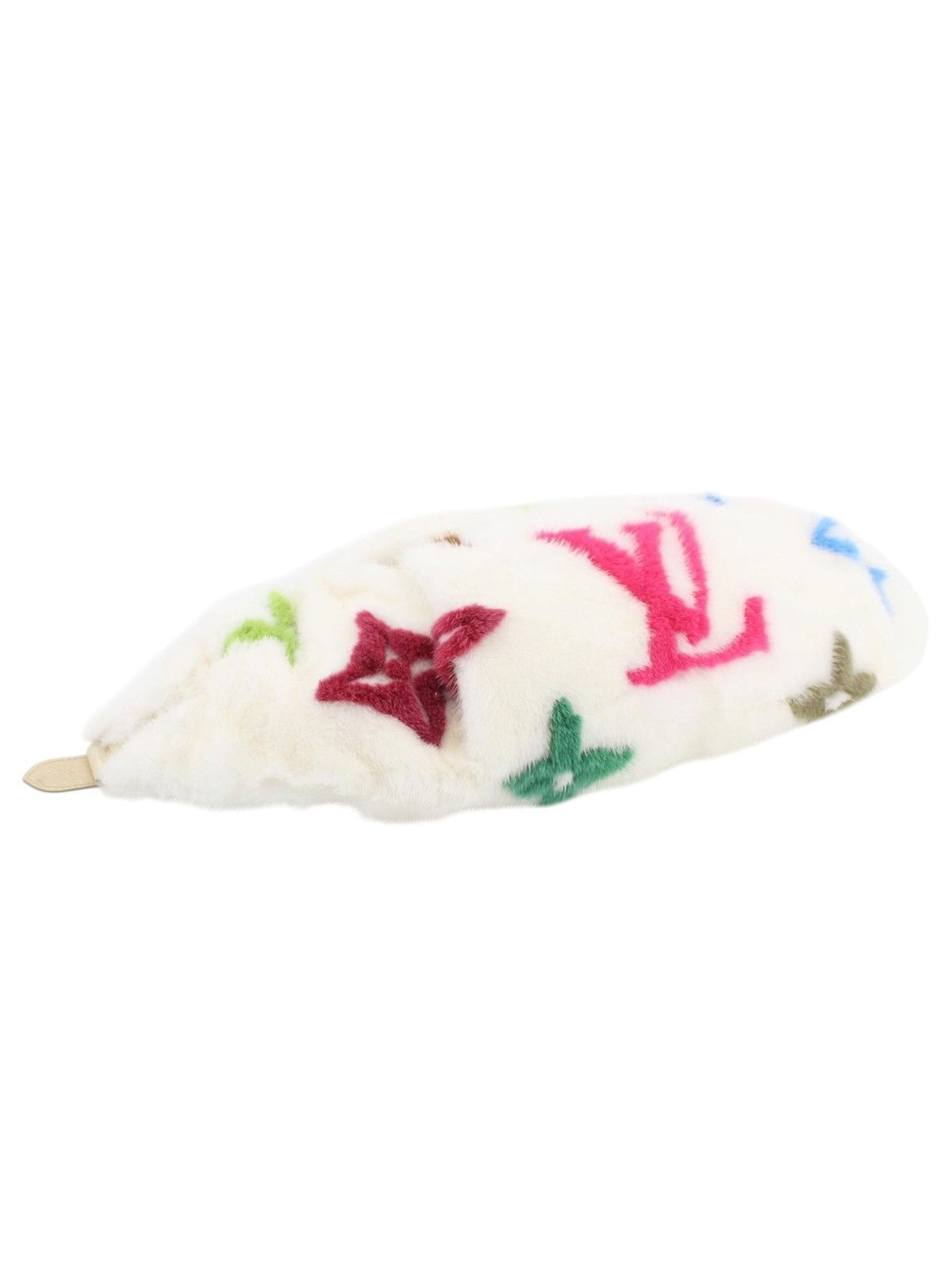Louis Vuitton × Takashi Murakami Louis Vuitton X Takashi Murakami Mink Fur Bumbag 2025 Size ONE SIZE - 4 Thumbnail