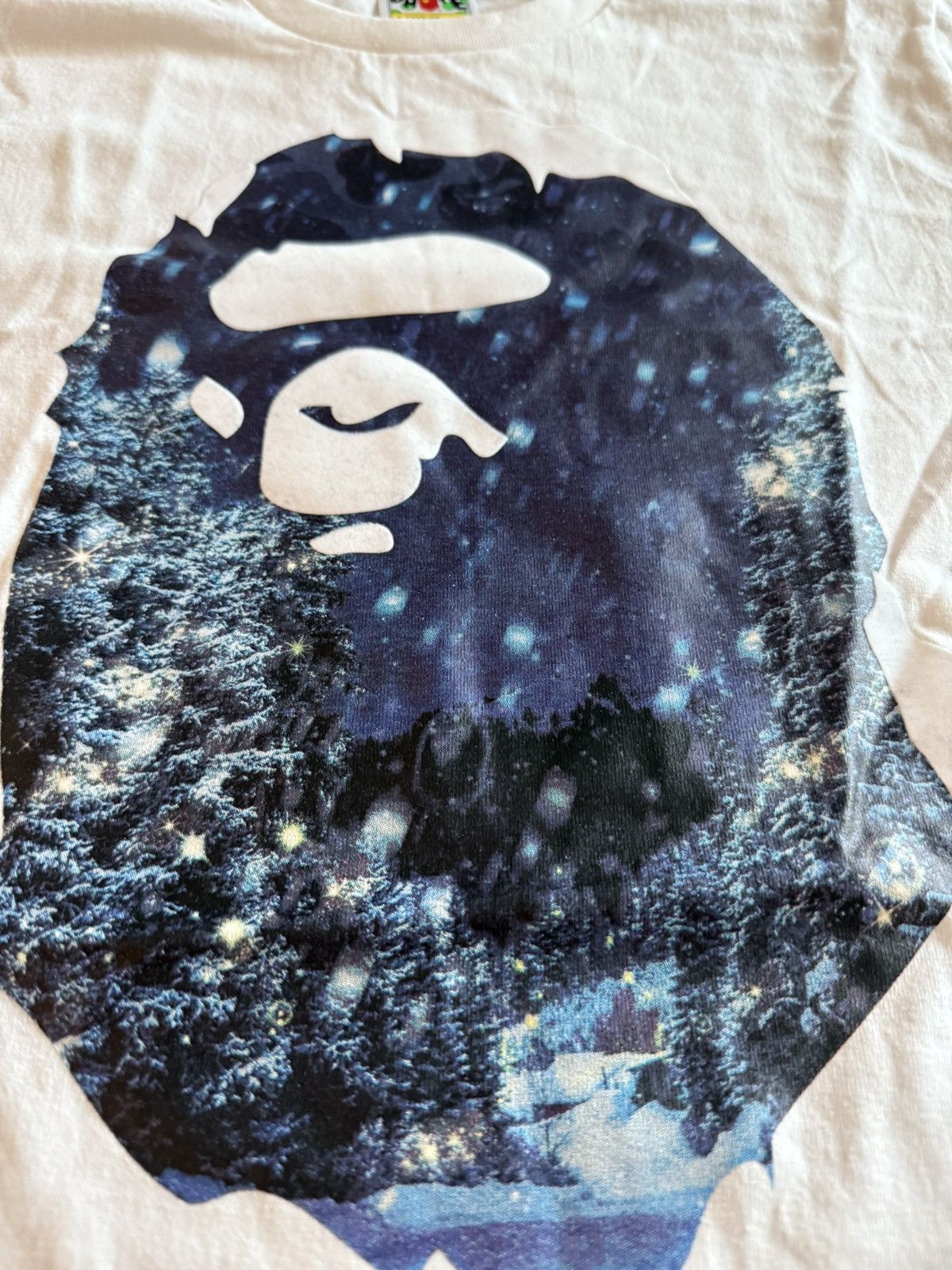 Bape Bape Christmas Photo Ape Head Tee Size US S / EU 44-46 / 1 - 2 Thumbnail