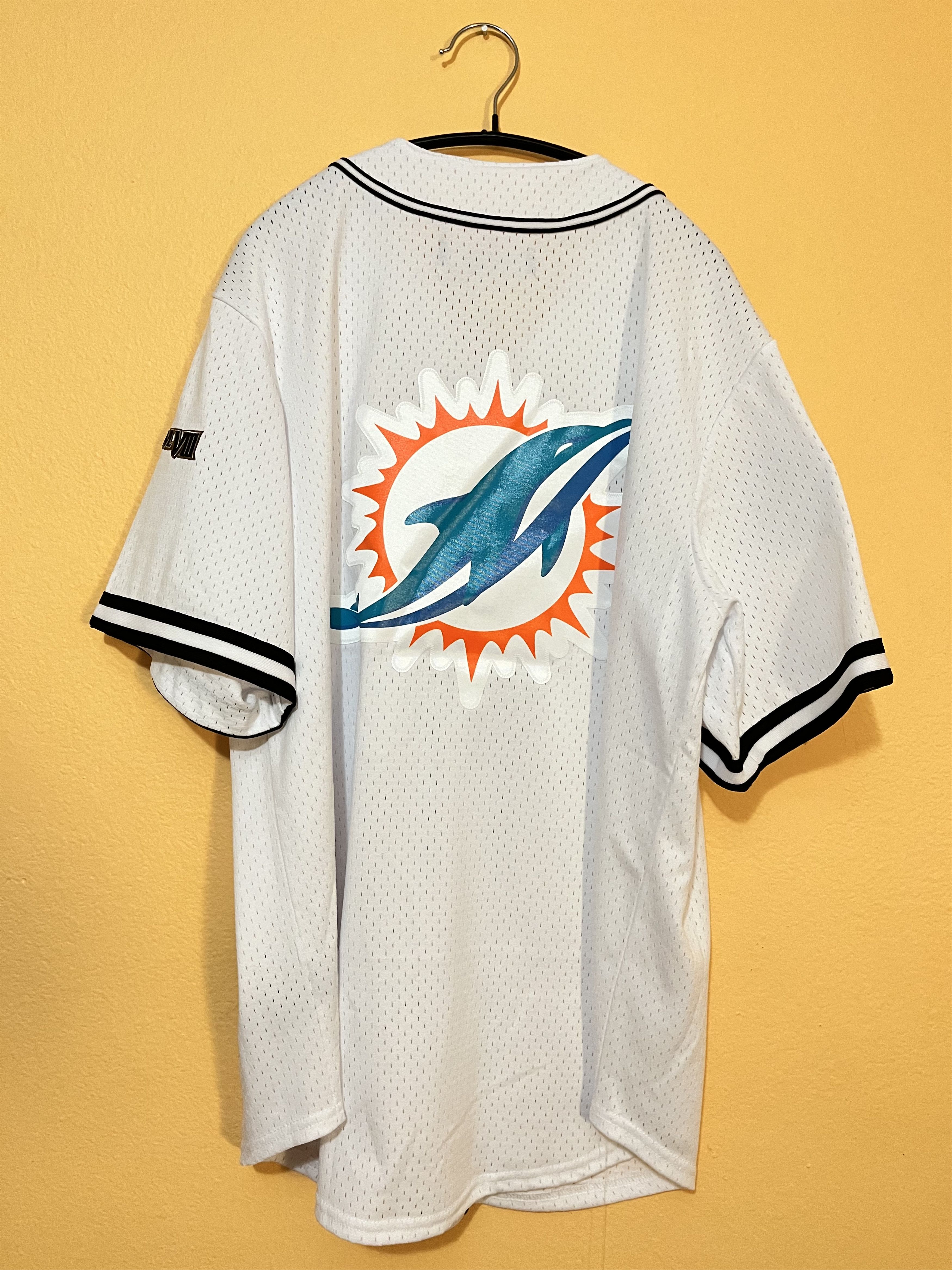 Pro Standard Miami Dolphins Baseball Jersey Size US L / EU 52-54 / 3 - 2 Thumbnail