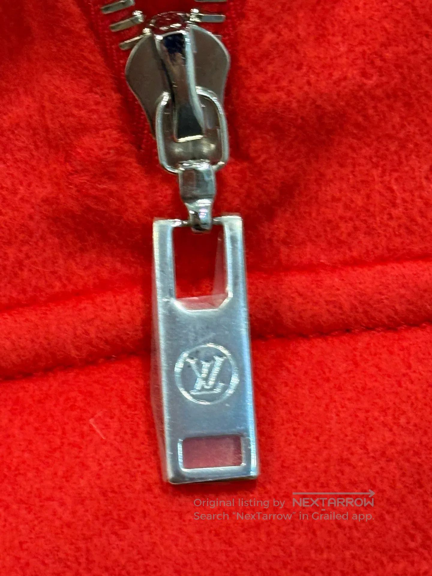Louis Vuitton Louis Vuitton Red Hoodie with Trim. Size US M / EU 48-50 / 2 - 5 Thumbnail