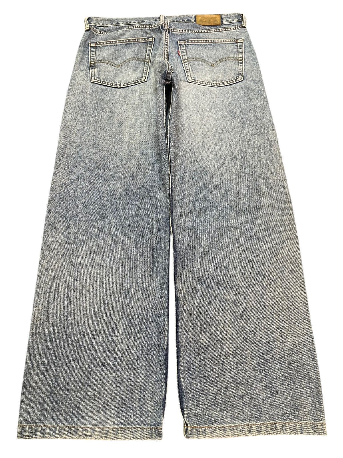 Levi's Vintage 90s Levis 503 Blue Faded Distress Style Baggy Jeans Size US 32 / EU 48 - 2 Thumbnail