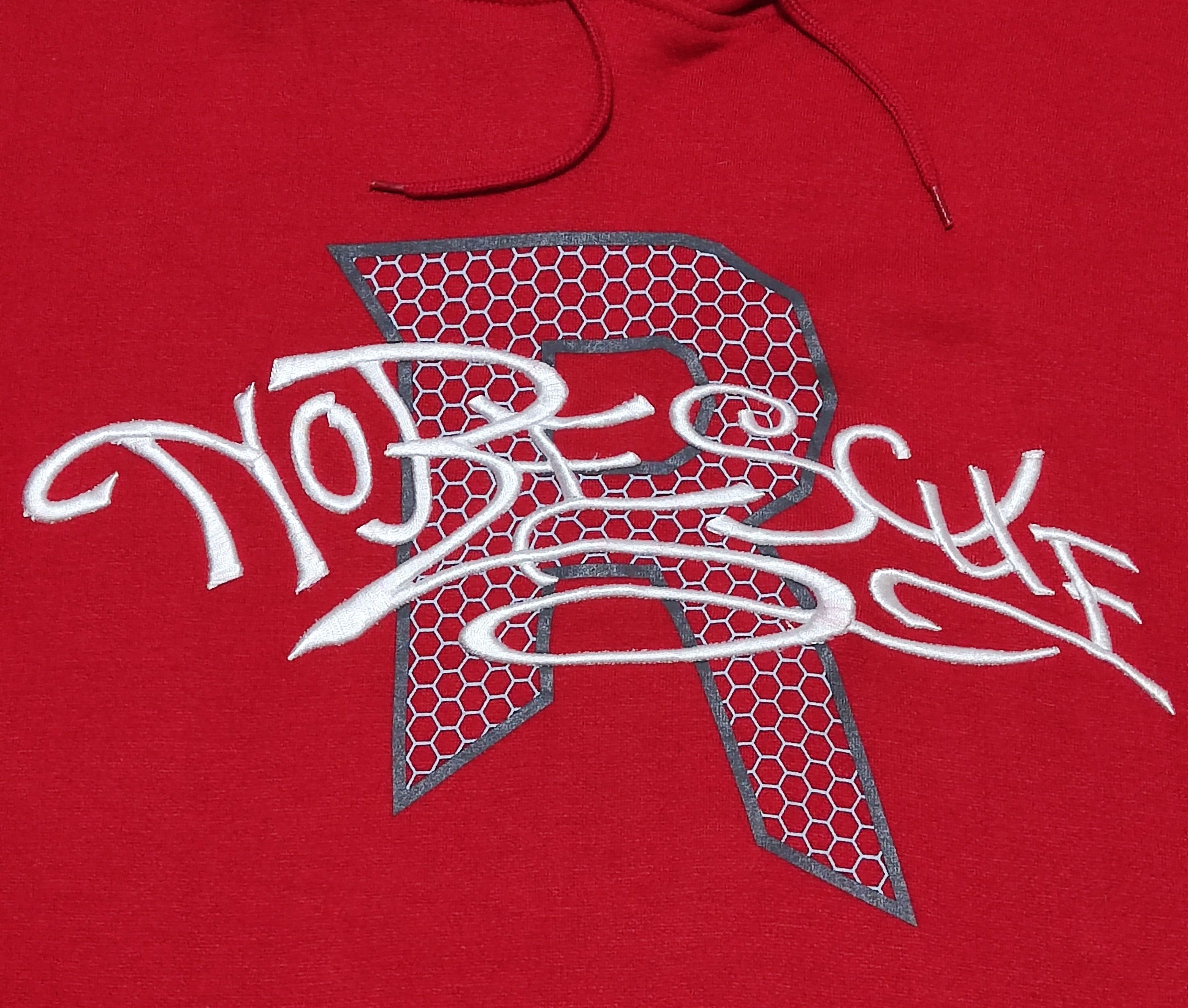 Japanese Brand Vintage "No bescuf" Y2K Pullover Embroidery Gravity Logo Size US L / EU 52-54 / 3 - 8 Thumbnail