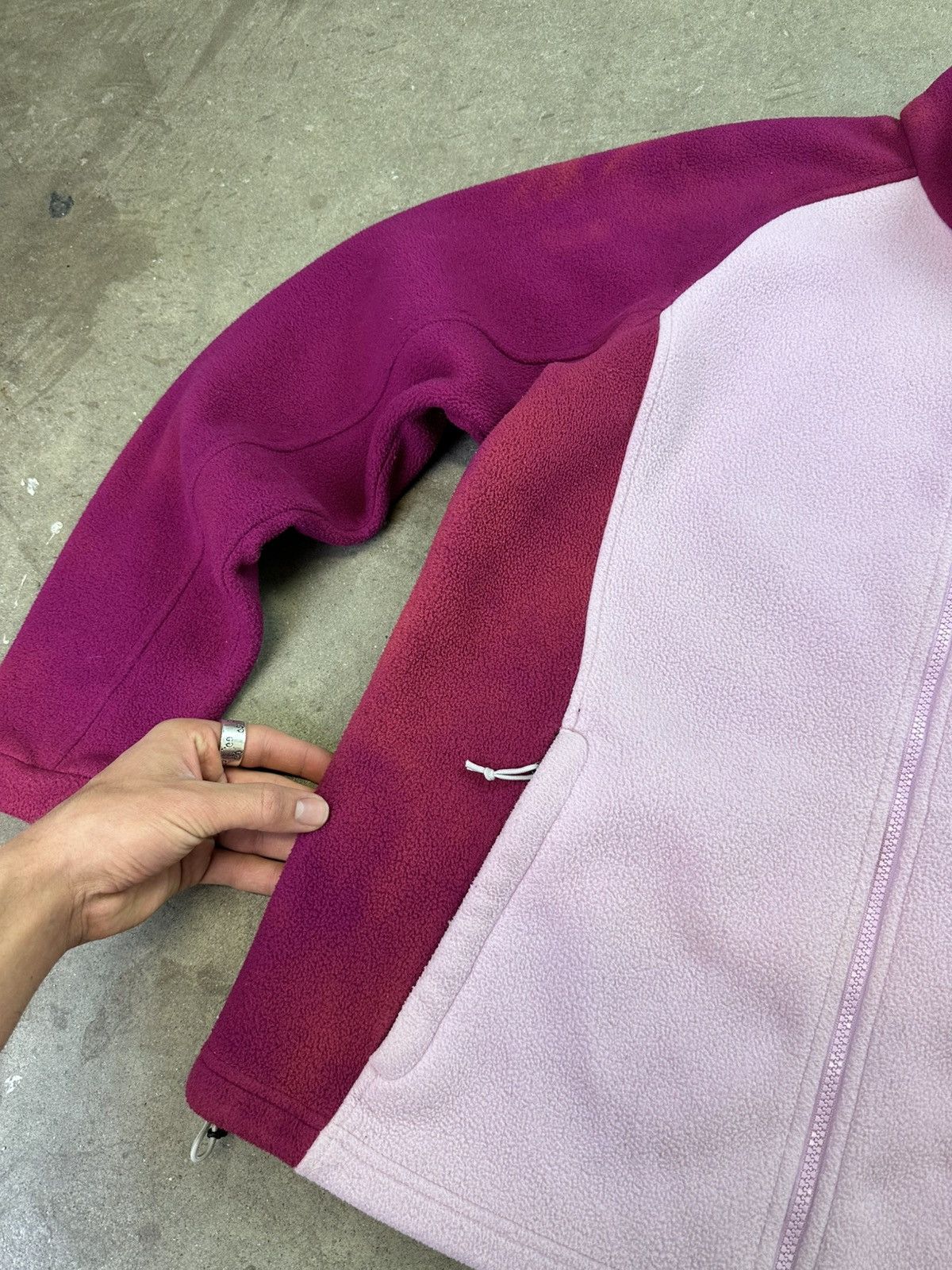 The North Face × Vintage vintage the north face zip up fleece wmns xl Size XL / US 12-14 / IT 48-50 - 3 Thumbnail