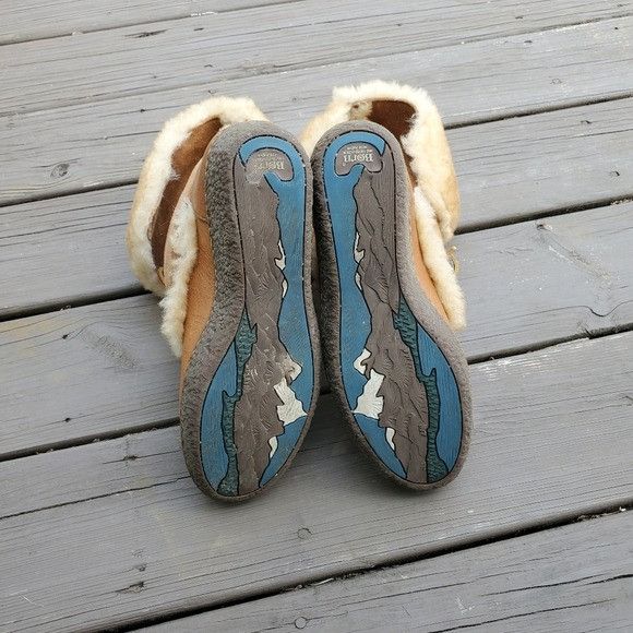 Born Born Nome Camel Honey Tan Suede Leather Shearling Rancher Es Size US 10 / IT 40 - 6 Thumbnail