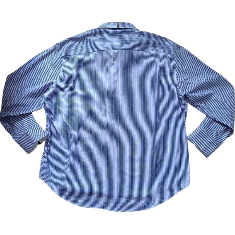 Robert Graham Robert Grahham Blue/White Shirt | Size 4XL Size US XXL / EU 58 / 5 - 2 Thumbnail