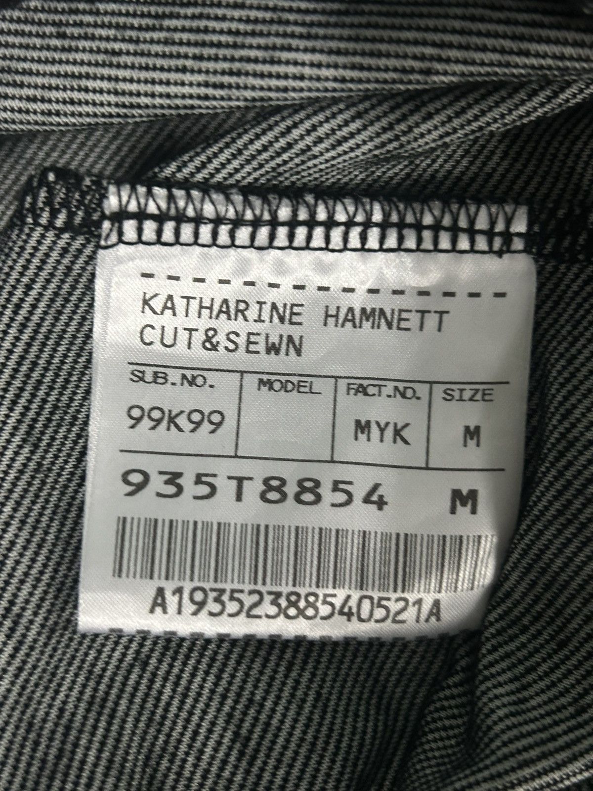 Designer × Japanese Brand × Katharine Hamnett London 🔥🔥KATHARINE HAMNETT LONDON SHIRT BUTTON UPS POLO Size US M / EU 48-50 / 2 - 12 Thumbnail